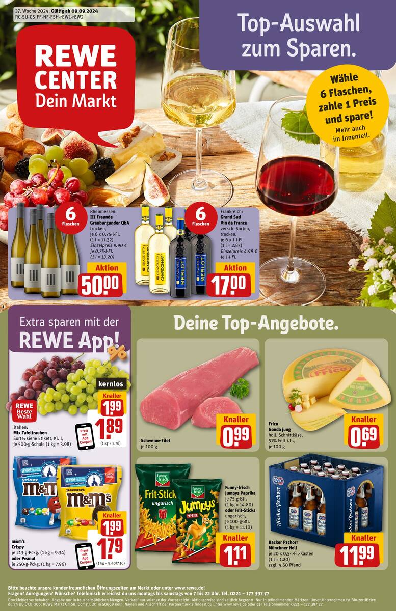 Rewe Center Prospekt 1 page