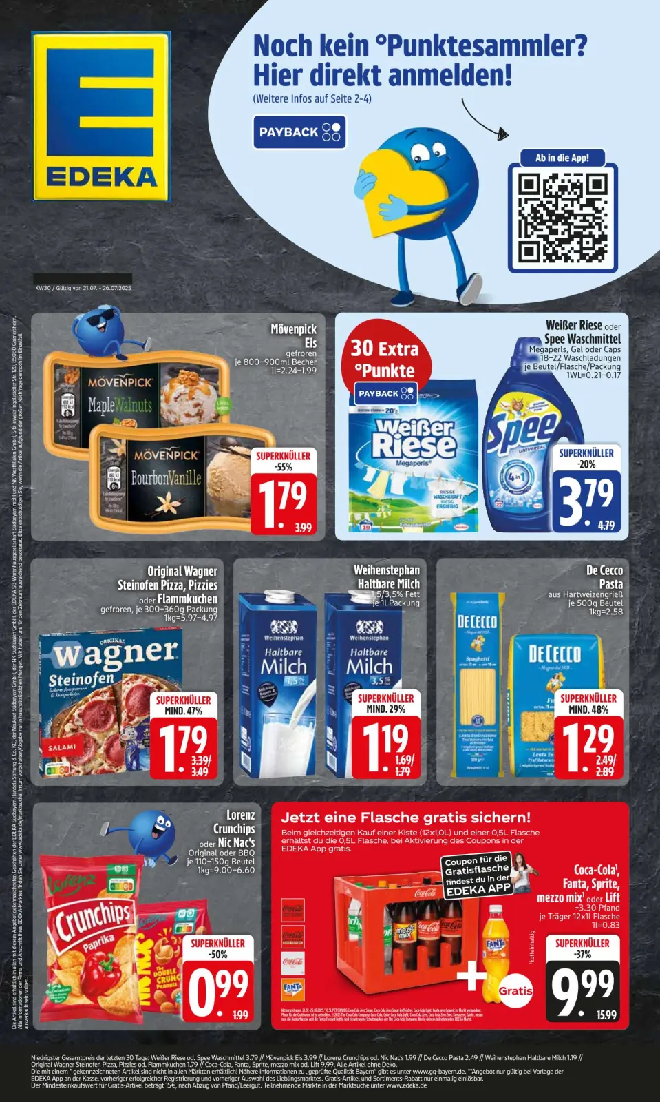 Edeka Prospekt KW30 mit aktuellen Angeboten und attraktiven Rabatten – günstige Lebensmittel, Sparen Sie bei Edeka Prospekt diese Woche!