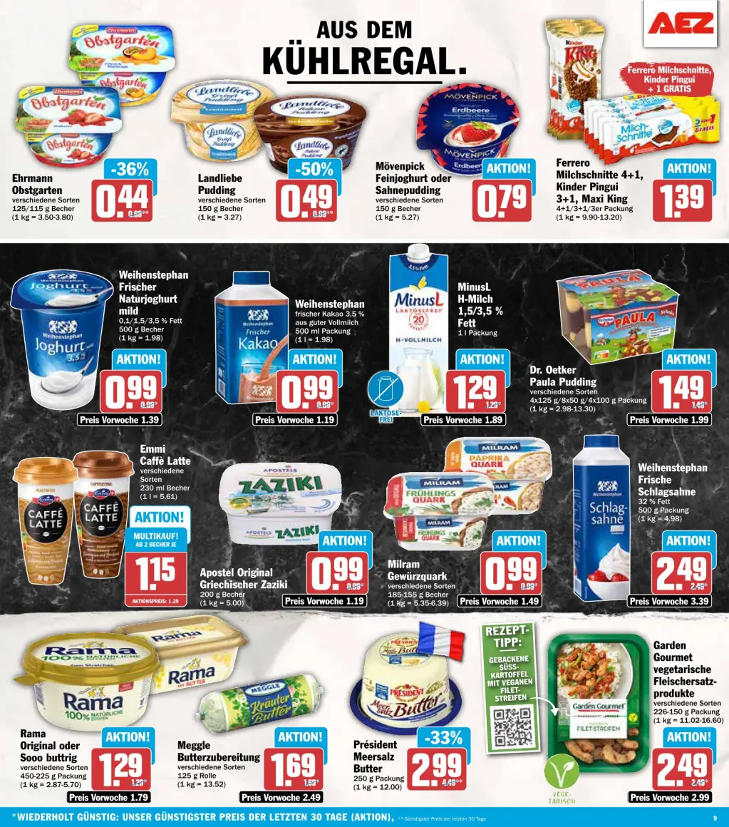 AEZ Prospekt KW36 mit aktuellen Angeboten und attraktiven Rabatten – günstige Lebensmittel, Sparen Sie bei AEZ Prospekt diese Woche!