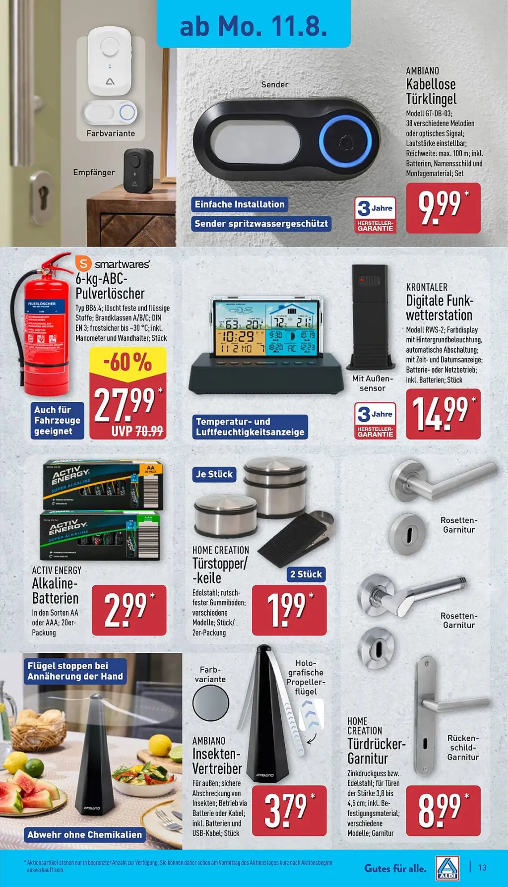 Aldi Nord Prospekt KW33 mit aktuellen Angeboten und attraktiven Rabatten – günstige Lebensmittel, Sparen Sie bei Aldi Nord Prospekt diese Woche!