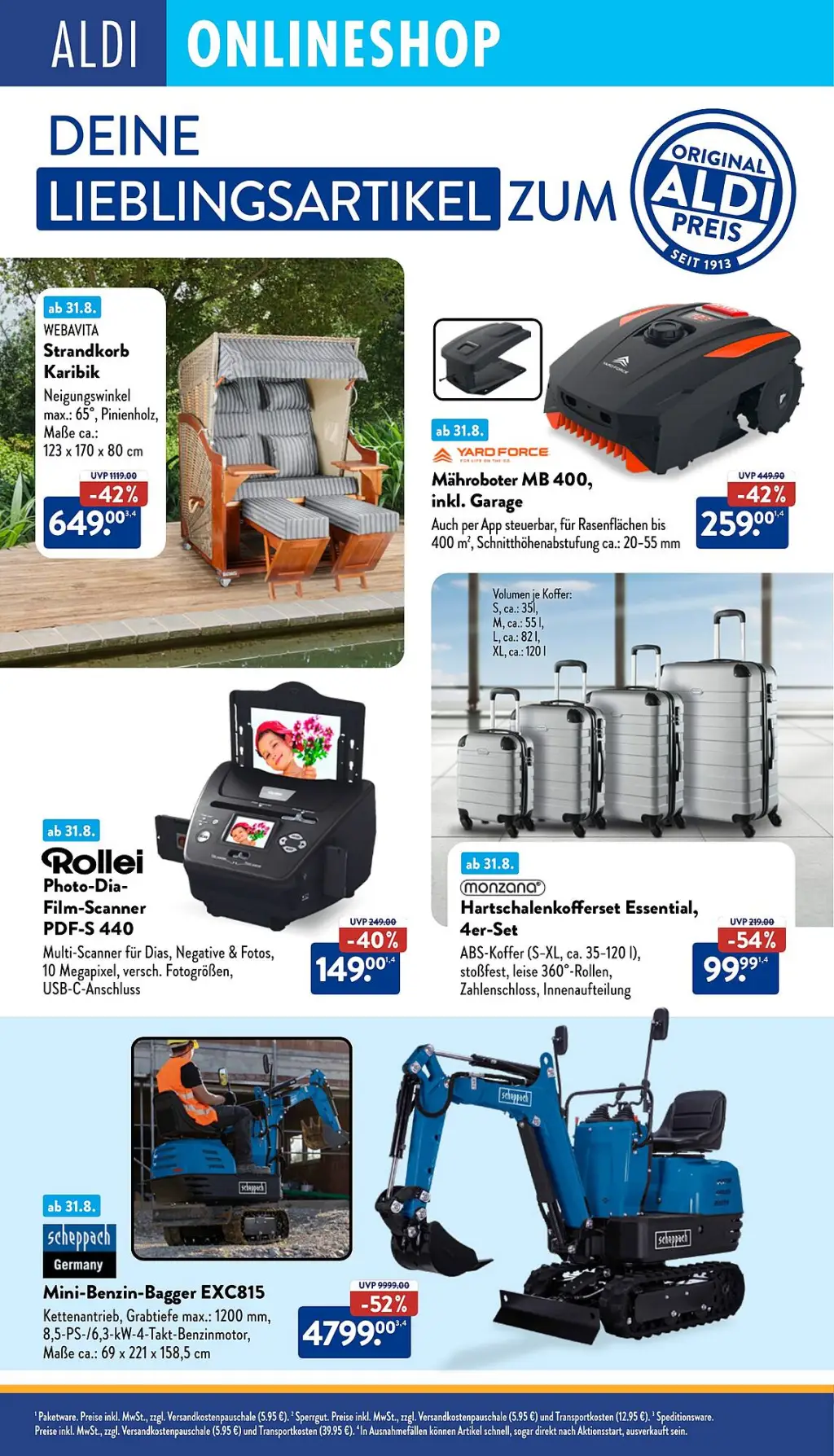 Aldi Nord Prospekt KW36 mit aktuellen Angeboten und attraktiven Rabatten – günstige Lebensmittel, Sparen Sie bei Aldi Nord Prospekt diese Woche!