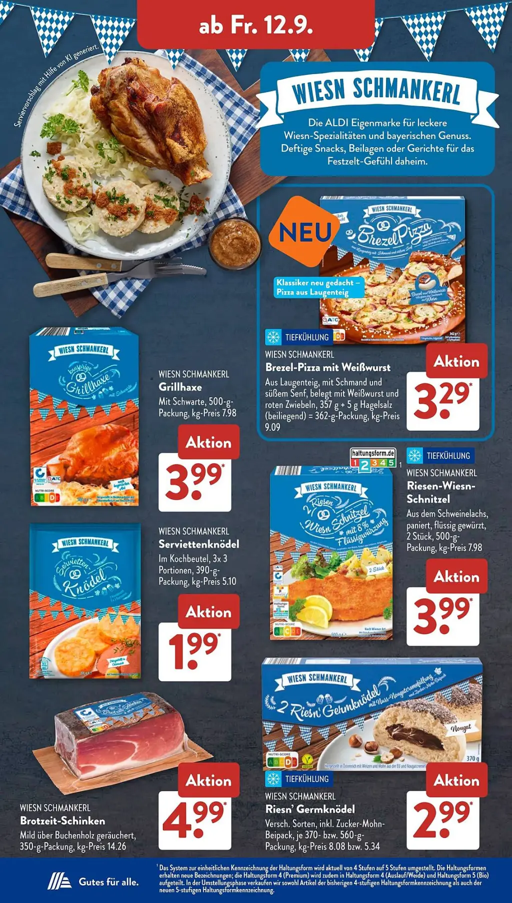 Aldi Süd Prospekt KW37 mit aktuellen Angeboten und attraktiven Rabatten – günstige Lebensmittel, Sparen Sie bei Aldi Süd Prospekt diese Woche!