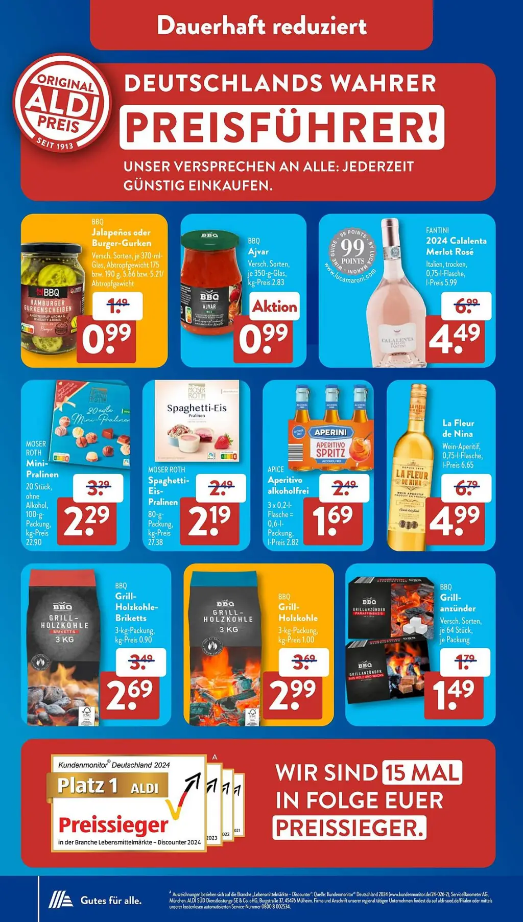 Aldi Süd Prospekt KW37 mit aktuellen Angeboten und attraktiven Rabatten – günstige Lebensmittel, Sparen Sie bei Aldi Süd Prospekt diese Woche!