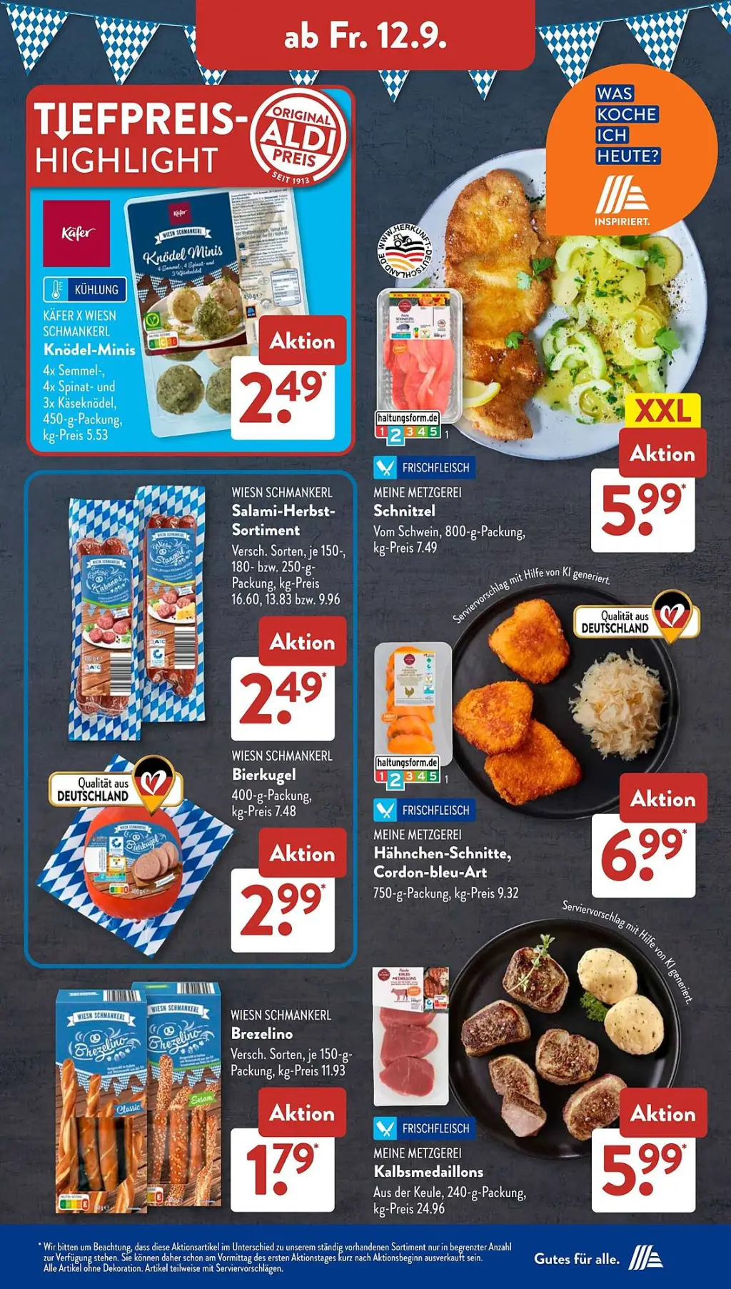 Aldi Süd Prospekt KW37 mit aktuellen Angeboten und attraktiven Rabatten – günstige Lebensmittel, Sparen Sie bei Aldi Süd Prospekt diese Woche!