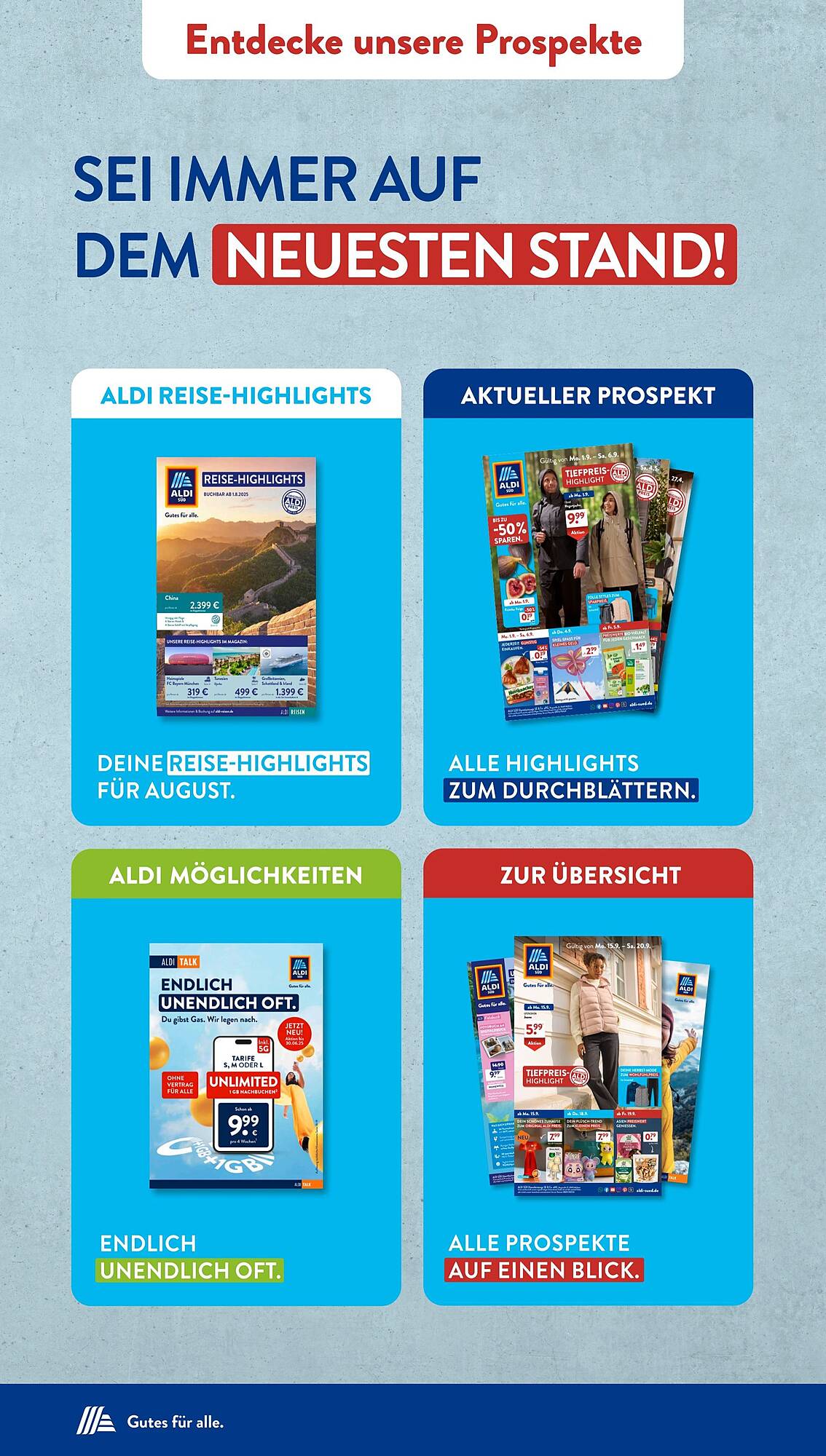 Aldi Süd Prospekt KW37 mit aktuellen Angeboten und attraktiven Rabatten – günstige Lebensmittel, Sparen Sie bei Aldi Süd Prospekt diese Woche!