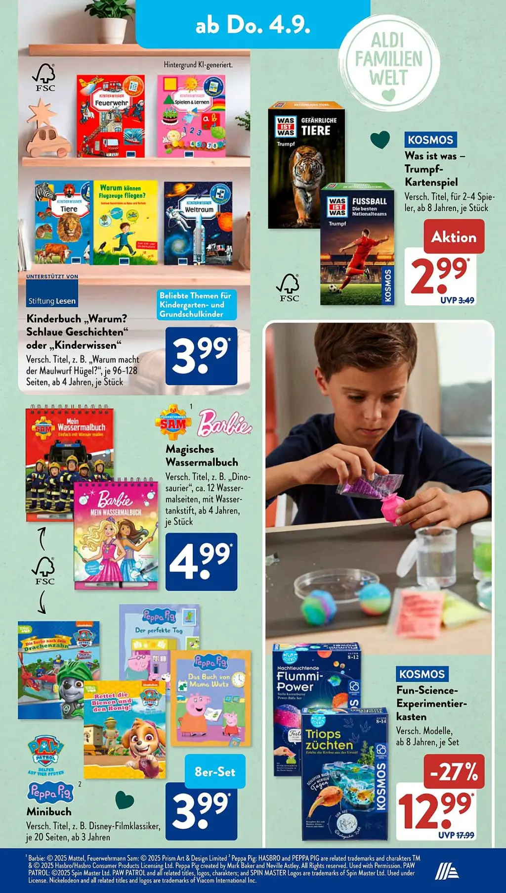 Aldi Süd Prospekt KW36 mit aktuellen Angeboten und attraktiven Rabatten – günstige Lebensmittel, Sparen Sie bei Aldi Süd Prospekt diese Woche!