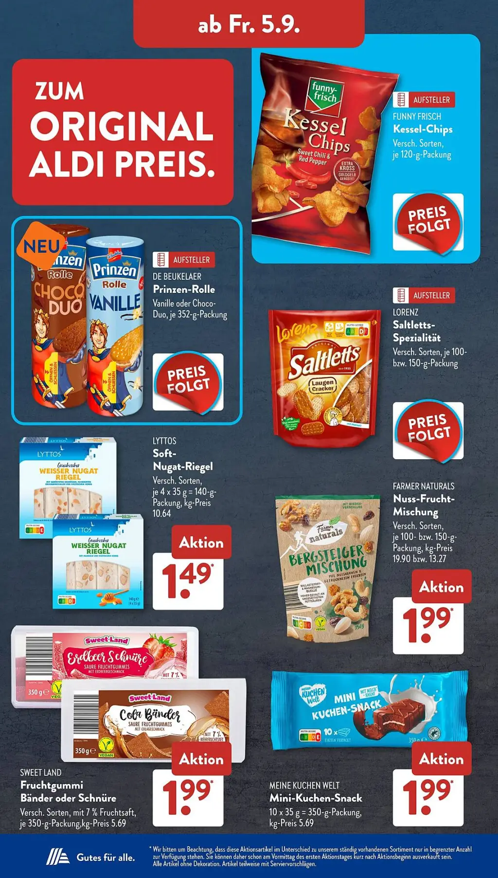 Aldi Süd Prospekt KW36 mit aktuellen Angeboten und attraktiven Rabatten – günstige Lebensmittel, Sparen Sie bei Aldi Süd Prospekt diese Woche!
