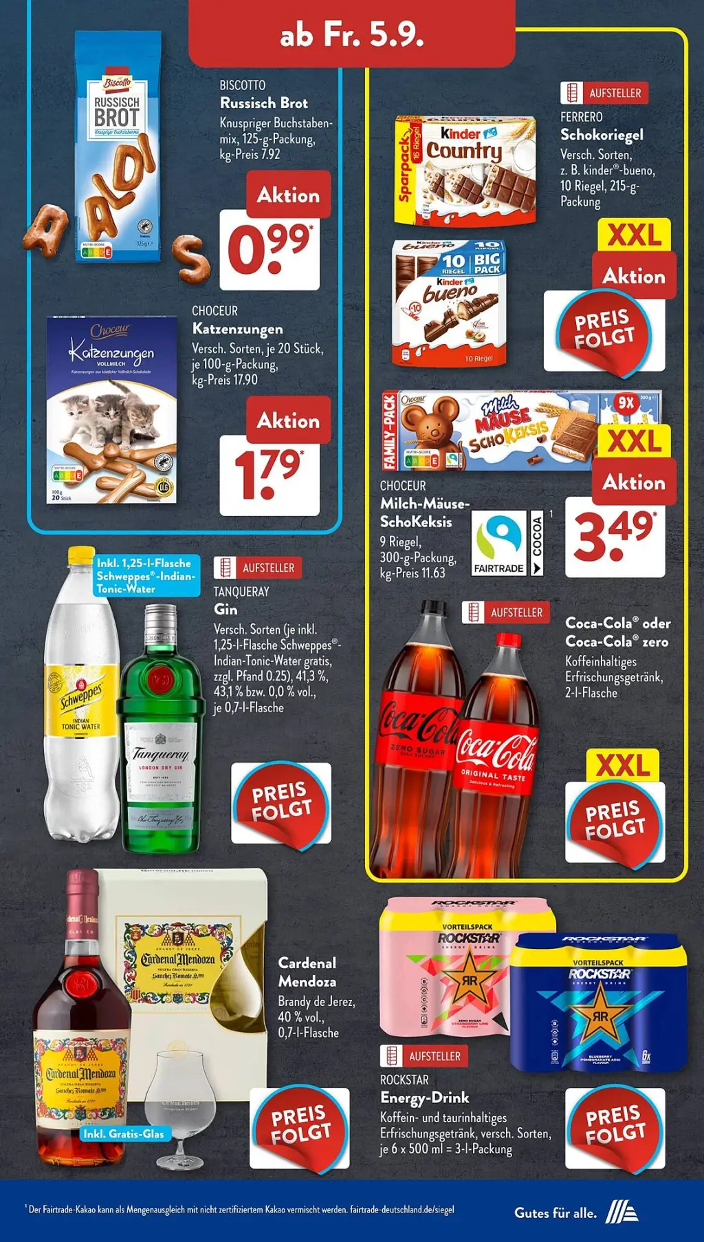 Aldi Süd Prospekt KW36 mit aktuellen Angeboten und attraktiven Rabatten – günstige Lebensmittel, Sparen Sie bei Aldi Süd Prospekt diese Woche!