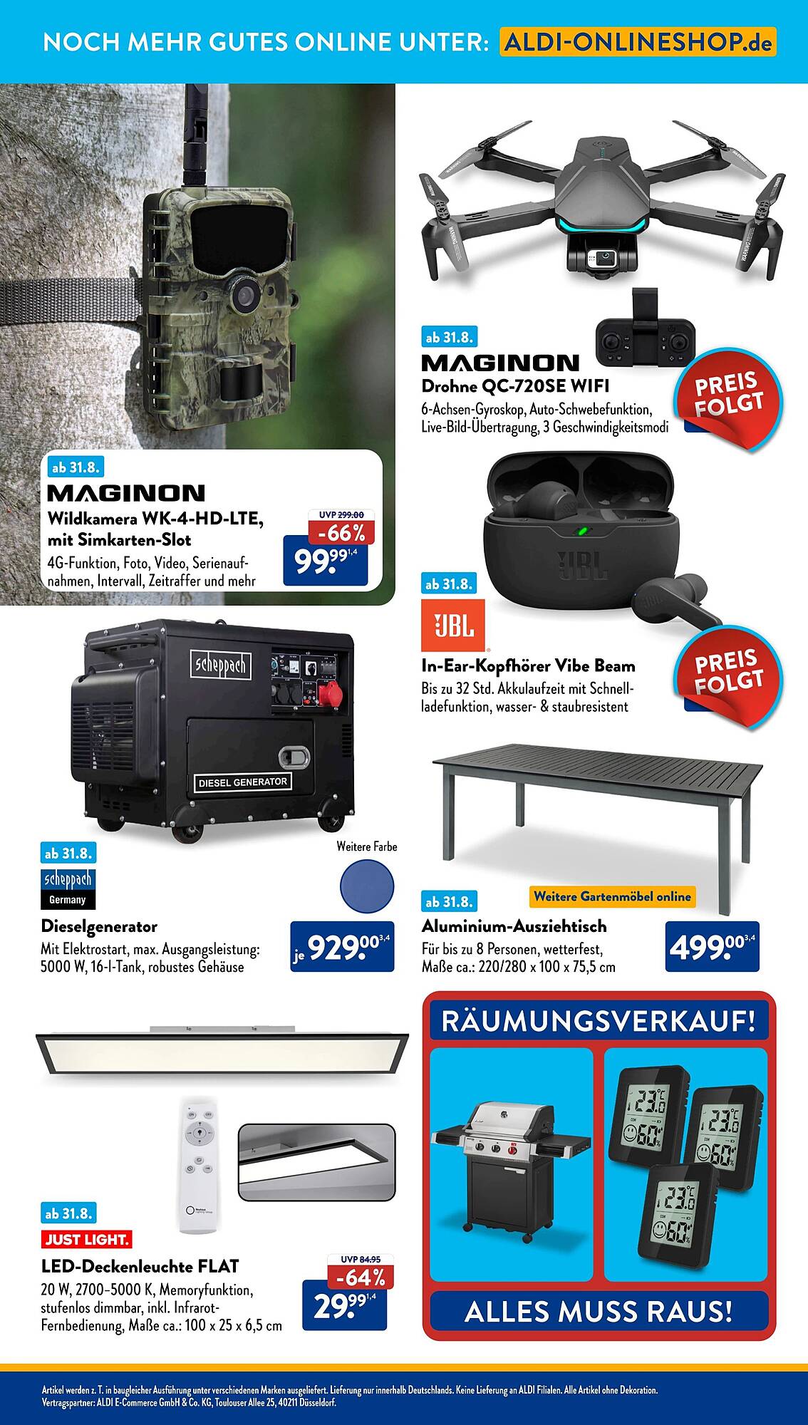 Aldi Süd Prospekt KW36 mit aktuellen Angeboten und attraktiven Rabatten – günstige Lebensmittel, Sparen Sie bei Aldi Süd Prospekt diese Woche!