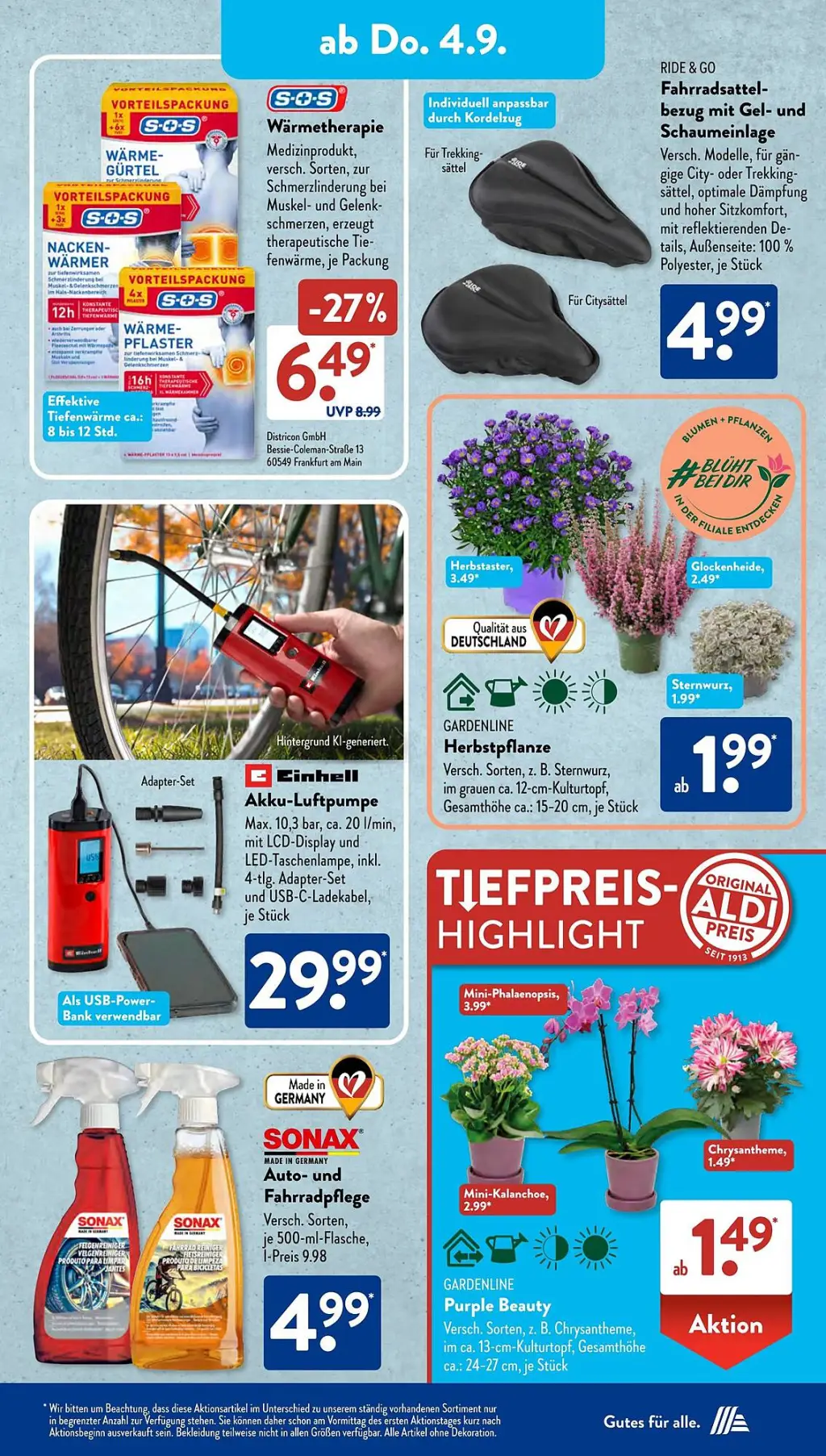 Aldi Süd Prospekt KW36 mit aktuellen Angeboten und attraktiven Rabatten – günstige Lebensmittel, Sparen Sie bei Aldi Süd Prospekt diese Woche!