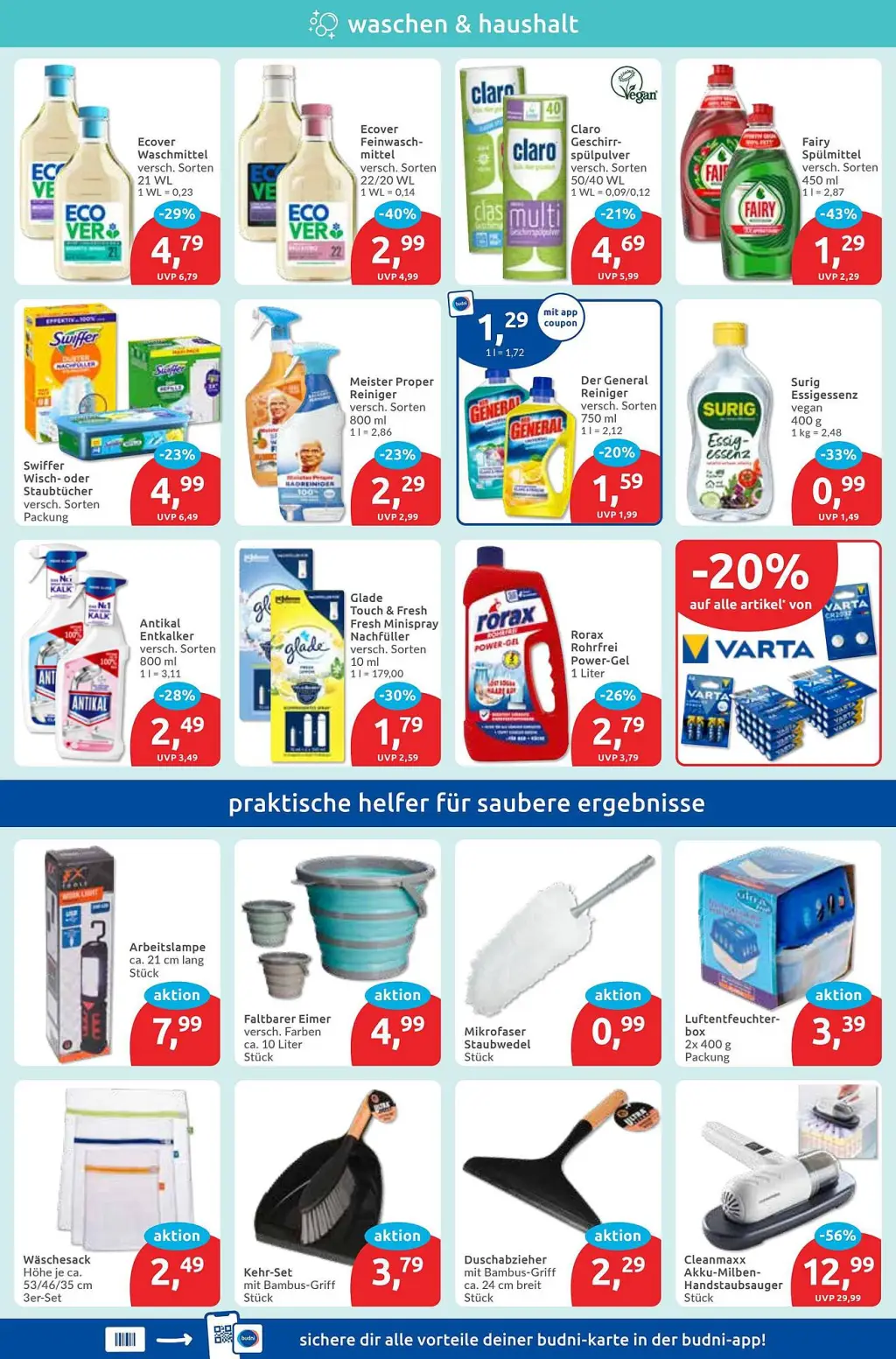 Budni Prospekt KW36 mit aktuellen Angeboten und attraktiven Rabatten – günstige Lebensmittel, Sparen Sie bei Budni Prospekt diese Woche!