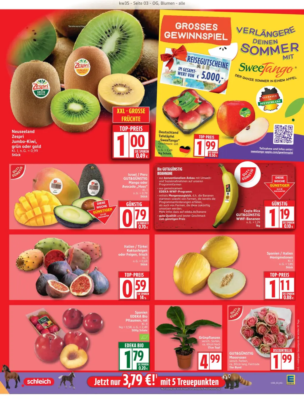 Edeka Prospekt KW35 mit aktuellen Angeboten und attraktiven Rabatten – günstige Lebensmittel, Sparen Sie bei Edeka Prospekt diese Woche!