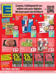Titelseite des Edeka Prospekts für nächste Woche KW 35