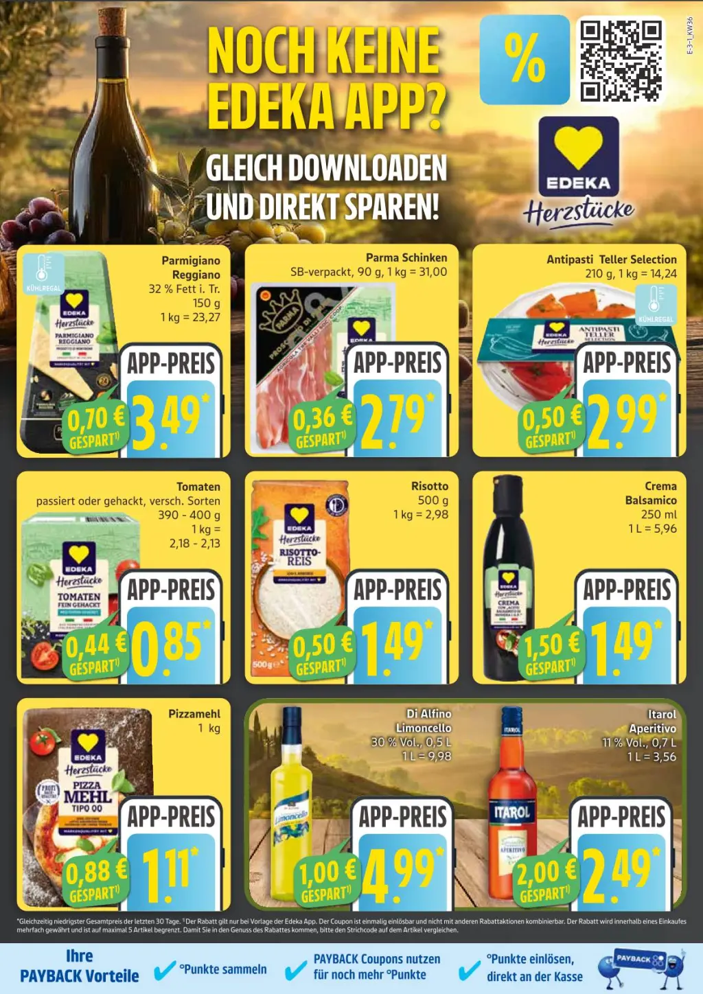 Edeka Prospekt KW36 mit aktuellen Angeboten und attraktiven Rabatten – günstige Lebensmittel, Sparen Sie bei Edeka Prospekt diese Woche!