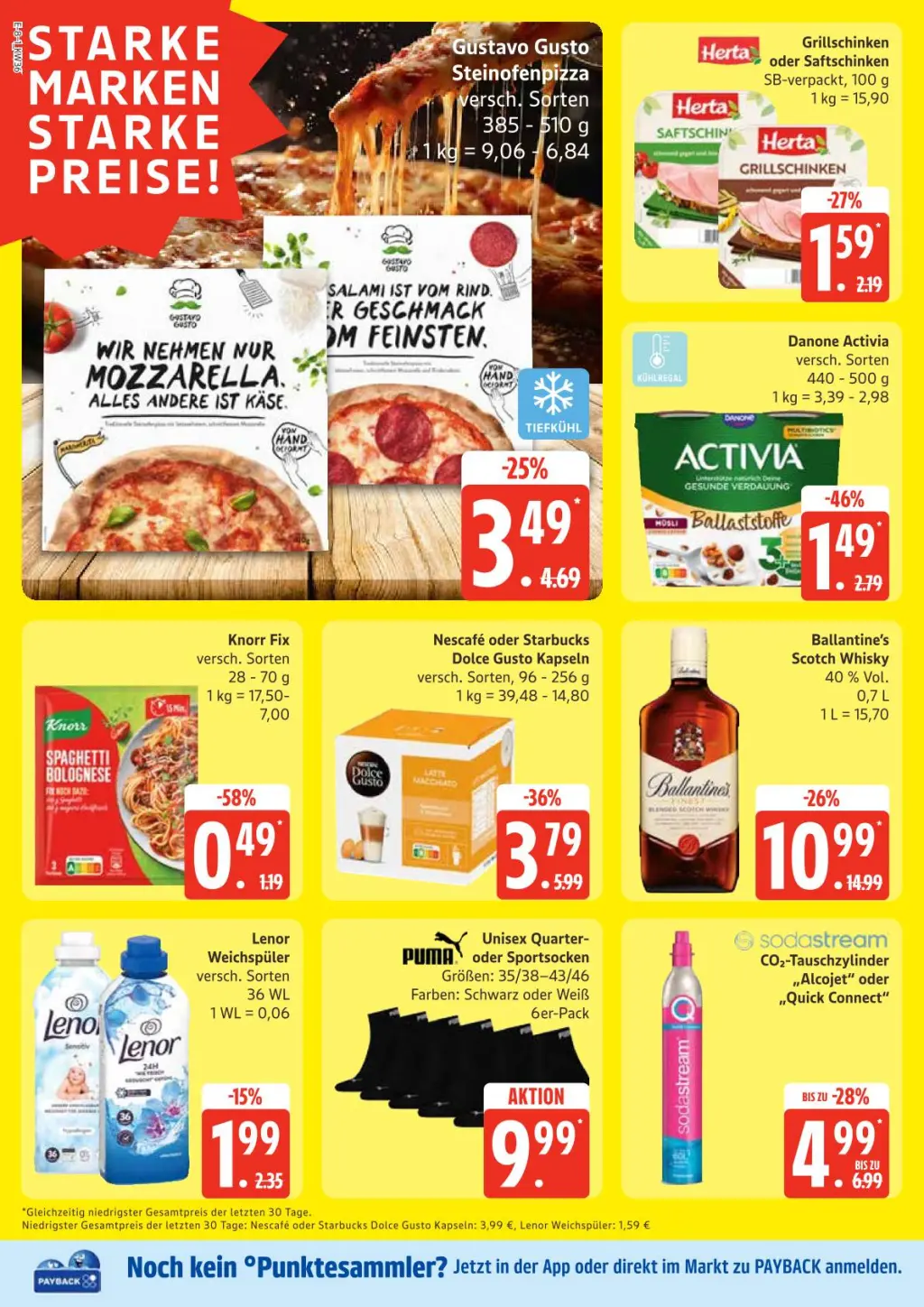 Edeka Prospekt KW36 mit aktuellen Angeboten und attraktiven Rabatten – günstige Lebensmittel, Sparen Sie bei Edeka Prospekt diese Woche!