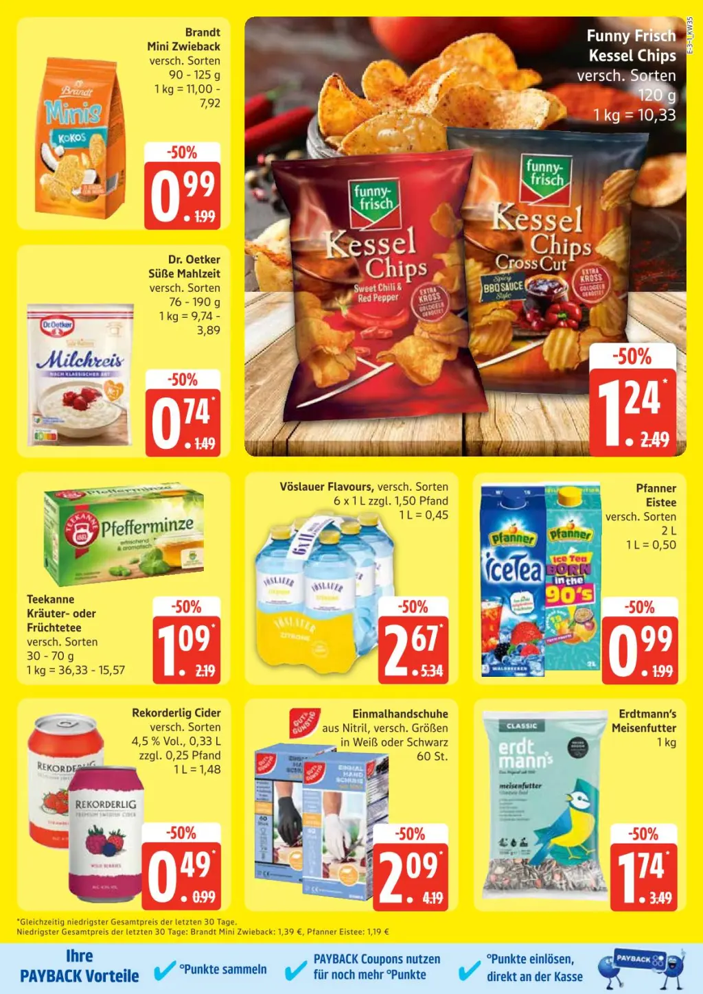 Edeka Prospekt KW35 mit aktuellen Angeboten und attraktiven Rabatten – günstige Lebensmittel, Sparen Sie bei Edeka Prospekt diese Woche!