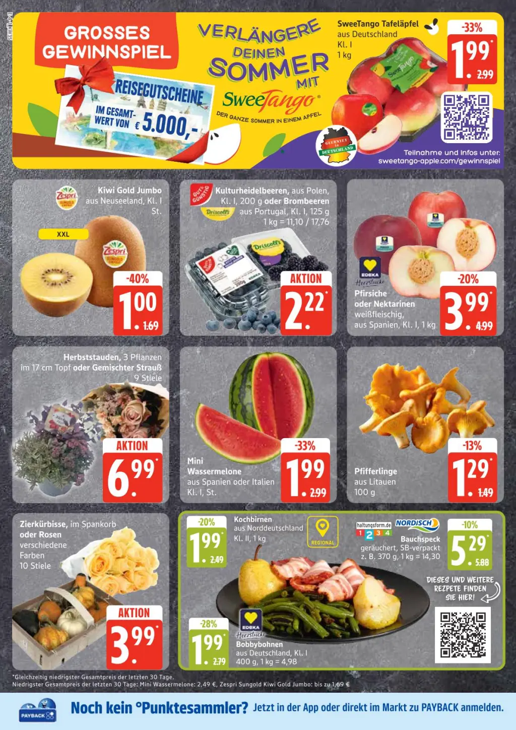 Edeka Prospekt KW35 mit aktuellen Angeboten und attraktiven Rabatten – günstige Lebensmittel, Sparen Sie bei Edeka Prospekt diese Woche!