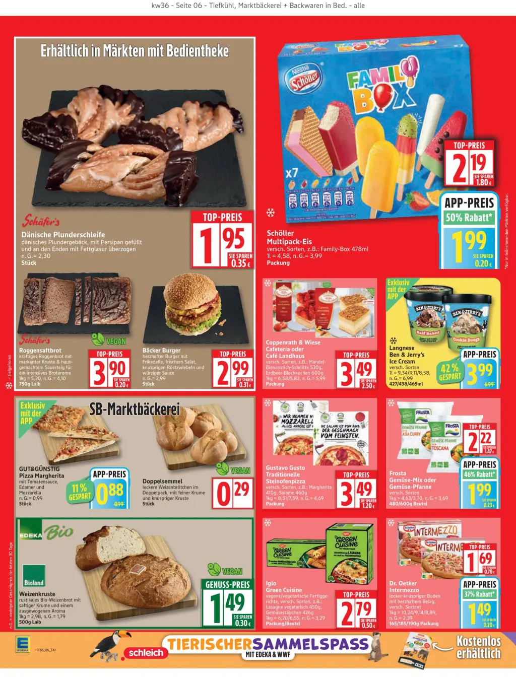 Edeka Prospekt KW36 mit aktuellen Angeboten und attraktiven Rabatten – günstige Lebensmittel, Sparen Sie bei Edeka Prospekt diese Woche!