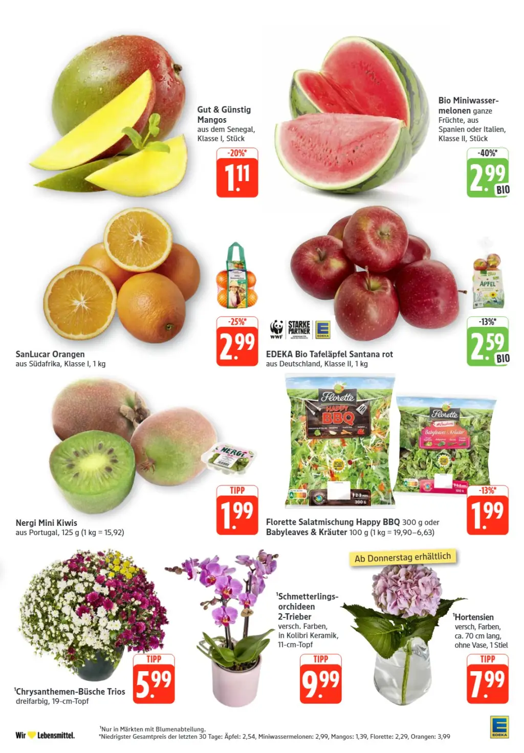 Edeka Prospekt KW36 mit aktuellen Angeboten und attraktiven Rabatten – günstige Lebensmittel, Sparen Sie bei Edeka Prospekt diese Woche!
