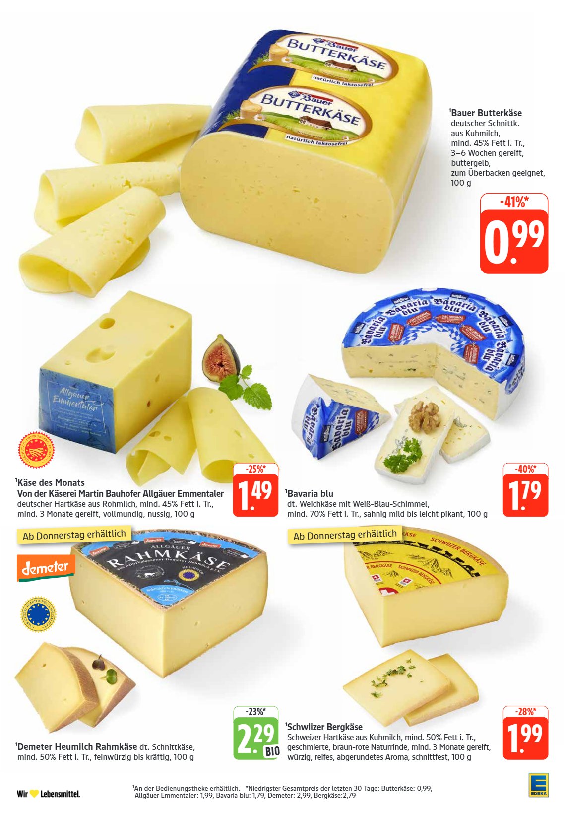 Edeka Prospekt KW36 mit aktuellen Angeboten und attraktiven Rabatten – günstige Lebensmittel, Sparen Sie bei Edeka Prospekt diese Woche!