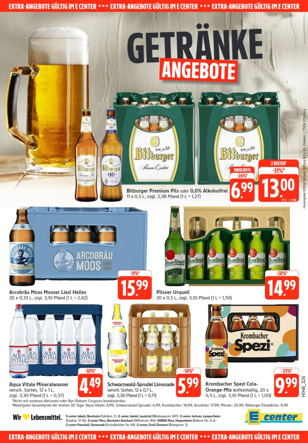 Edeka Prospekt KW36 mit aktuellen Angeboten und attraktiven Rabatten – günstige Lebensmittel, Sparen Sie bei Edeka Prospekt diese Woche!