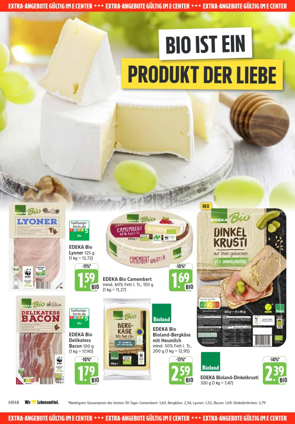 Edeka Prospekt KW36 mit aktuellen Angeboten und attraktiven Rabatten – günstige Lebensmittel, Sparen Sie bei Edeka Prospekt diese Woche!
