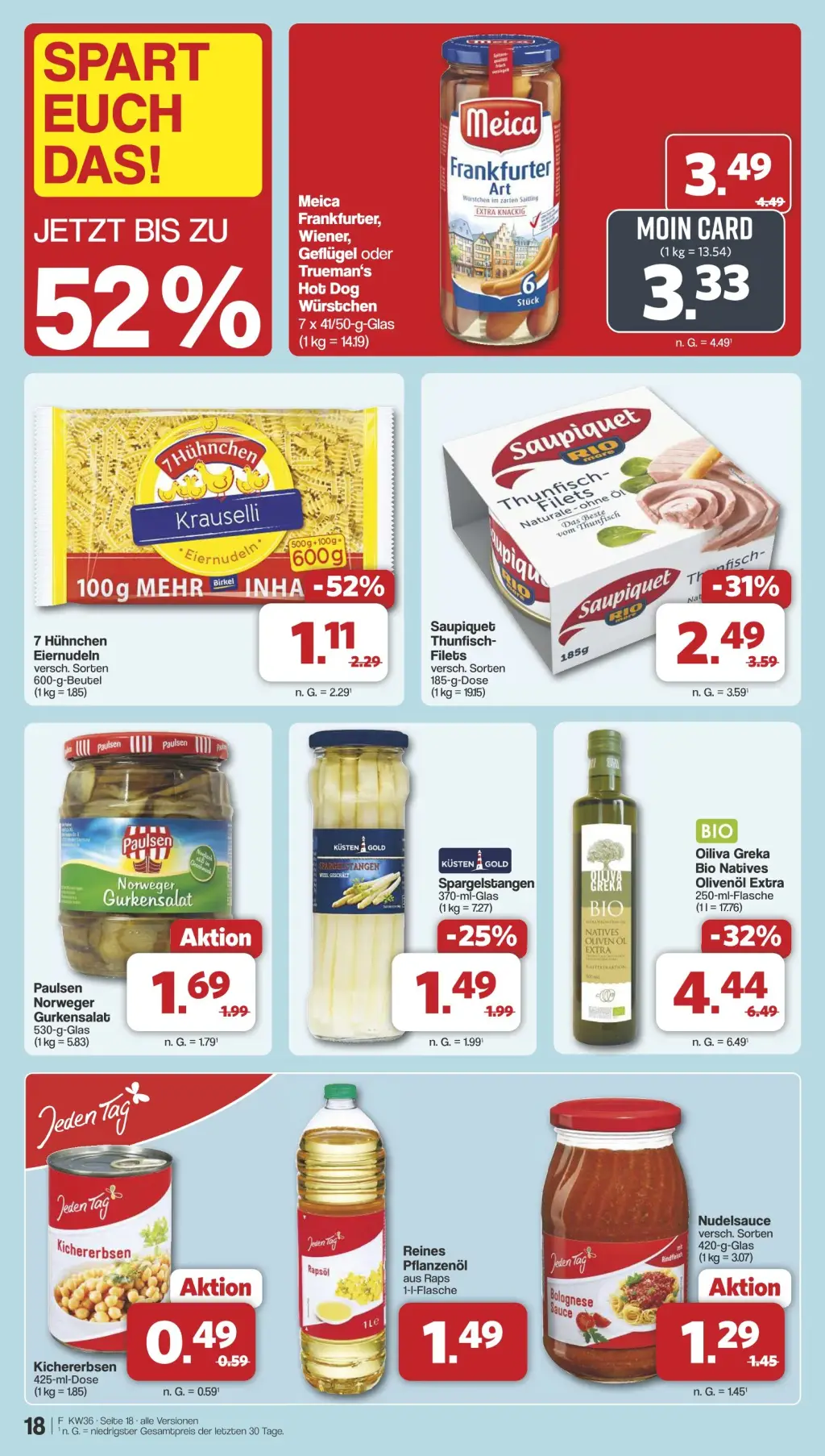 Famila Prospekt KW36 mit aktuellen Angeboten und attraktiven Rabatten – günstige Lebensmittel, Sparen Sie bei Famila Prospekt diese Woche!