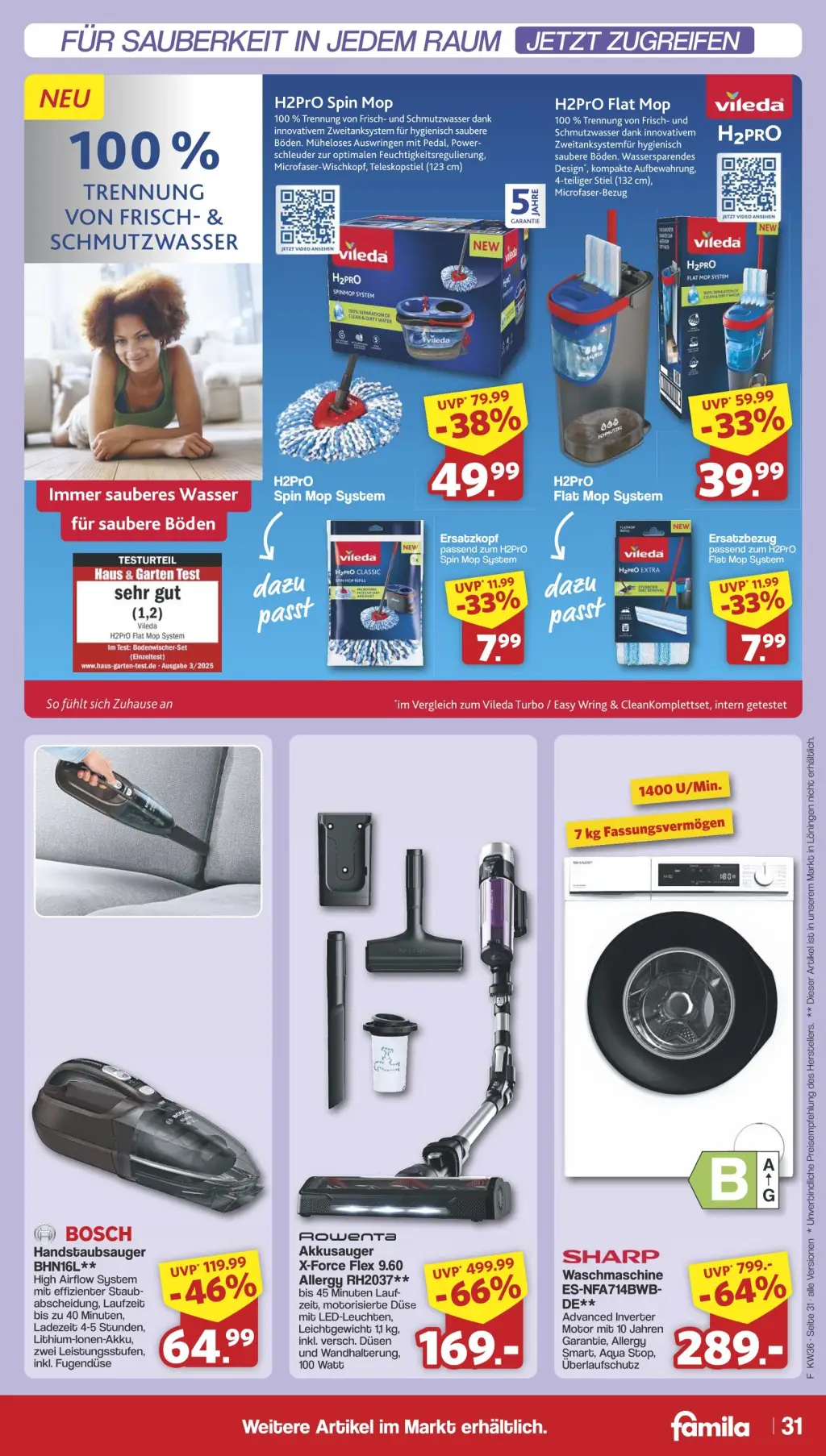 Famila Prospekt KW36 mit aktuellen Angeboten und attraktiven Rabatten – günstige Lebensmittel, Sparen Sie bei Famila Prospekt diese Woche!