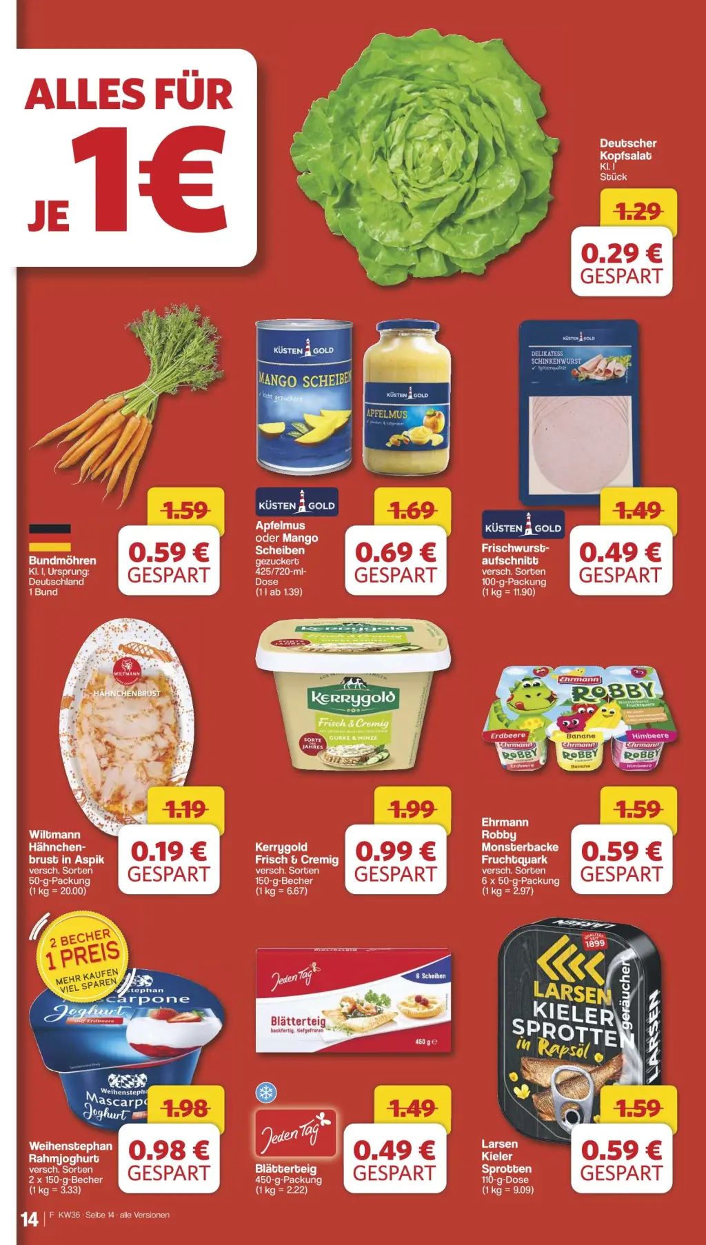 Famila Prospekt KW36 mit aktuellen Angeboten und attraktiven Rabatten – günstige Lebensmittel, Sparen Sie bei Famila Prospekt diese Woche!