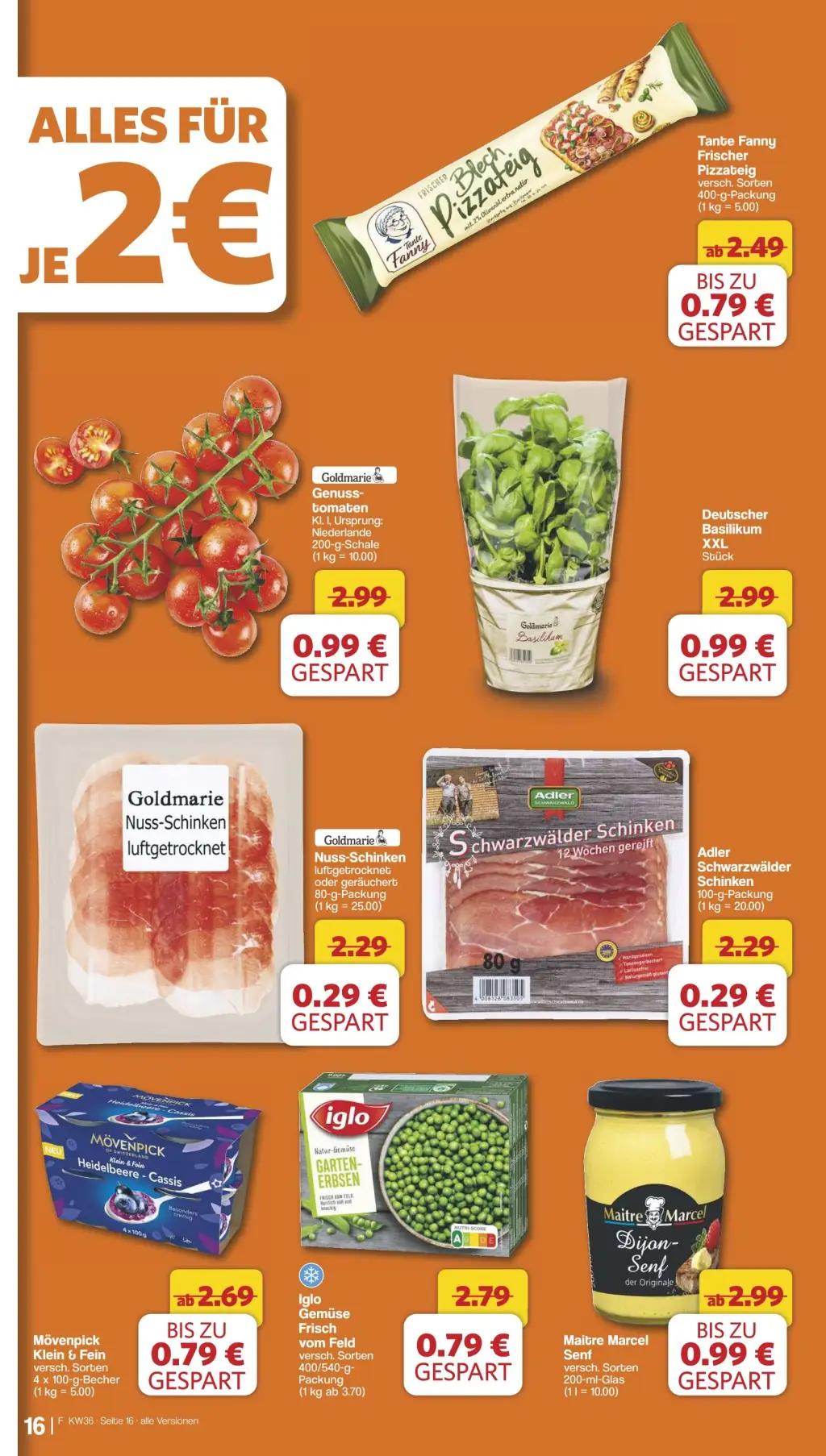 Famila Prospekt KW36 mit aktuellen Angeboten und attraktiven Rabatten – günstige Lebensmittel, Sparen Sie bei Famila Prospekt diese Woche!