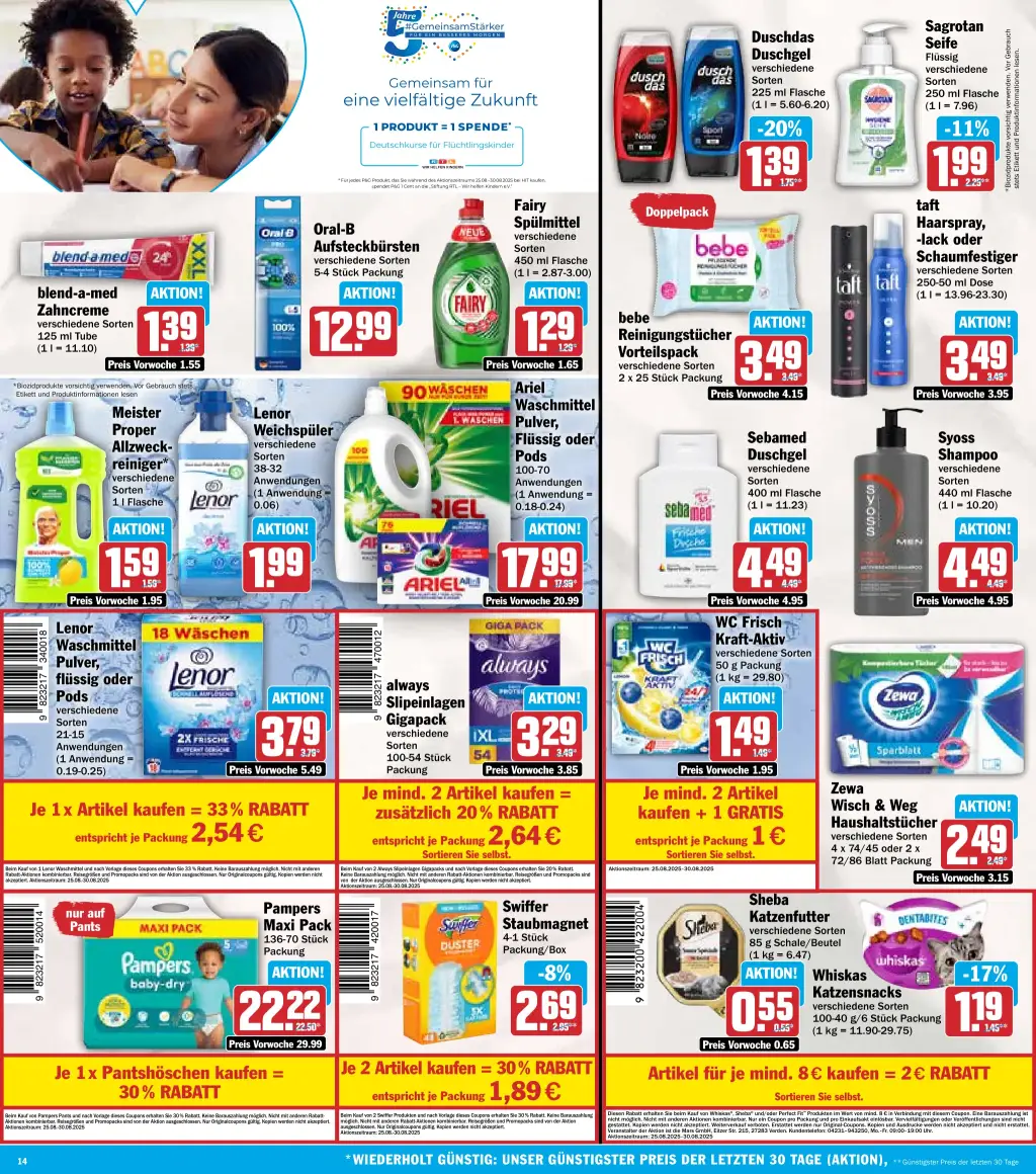 Hit Prospekt KW35 mit aktuellen Angeboten und attraktiven Rabatten – günstige Lebensmittel, Sparen Sie bei Hit Prospekt diese Woche!