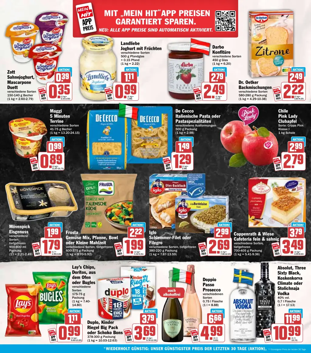 Hit Prospekt KW35 mit aktuellen Angeboten und attraktiven Rabatten – günstige Lebensmittel, Sparen Sie bei Hit Prospekt diese Woche!