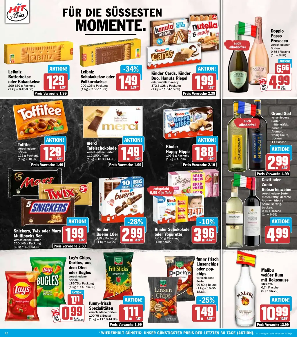 Hit Prospekt KW35 mit aktuellen Angeboten und attraktiven Rabatten – günstige Lebensmittel, Sparen Sie bei Hit Prospekt diese Woche!