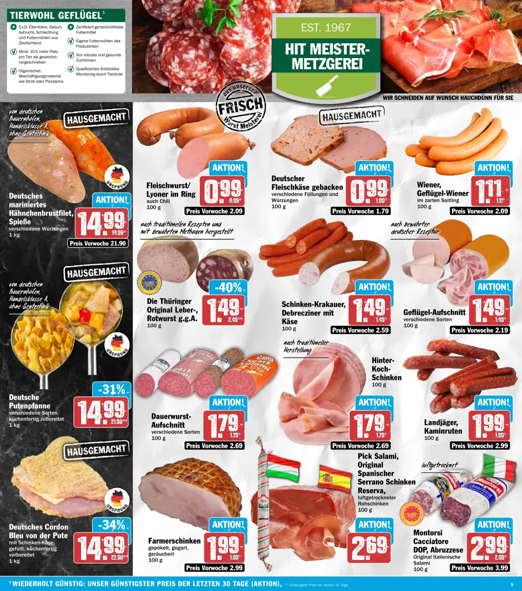 Hit Prospekt KW36 mit aktuellen Angeboten und attraktiven Rabatten – günstige Lebensmittel, Sparen Sie bei Hit Prospekt diese Woche!