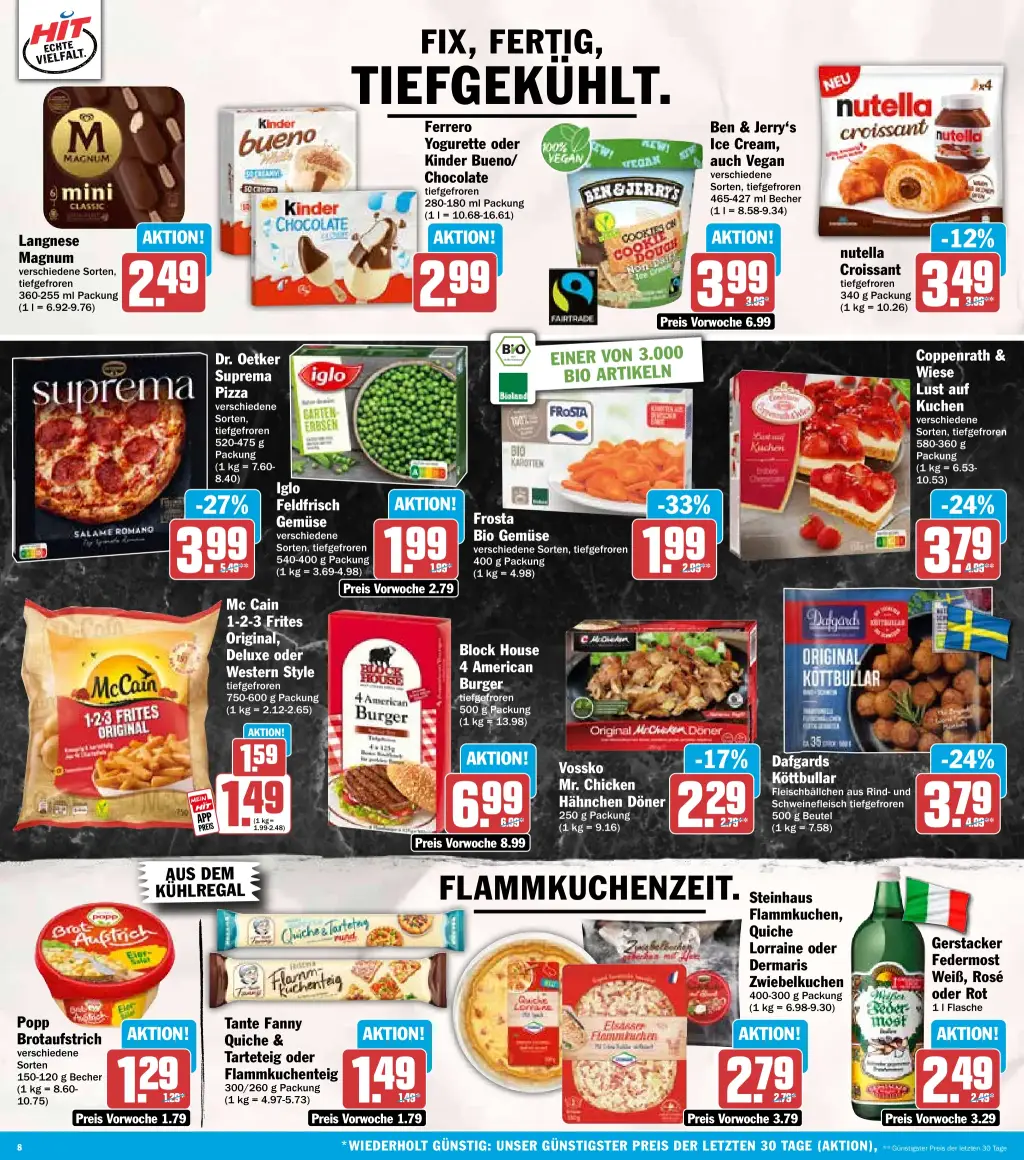Hit Prospekt KW36 mit aktuellen Angeboten und attraktiven Rabatten – günstige Lebensmittel, Sparen Sie bei Hit Prospekt diese Woche!
