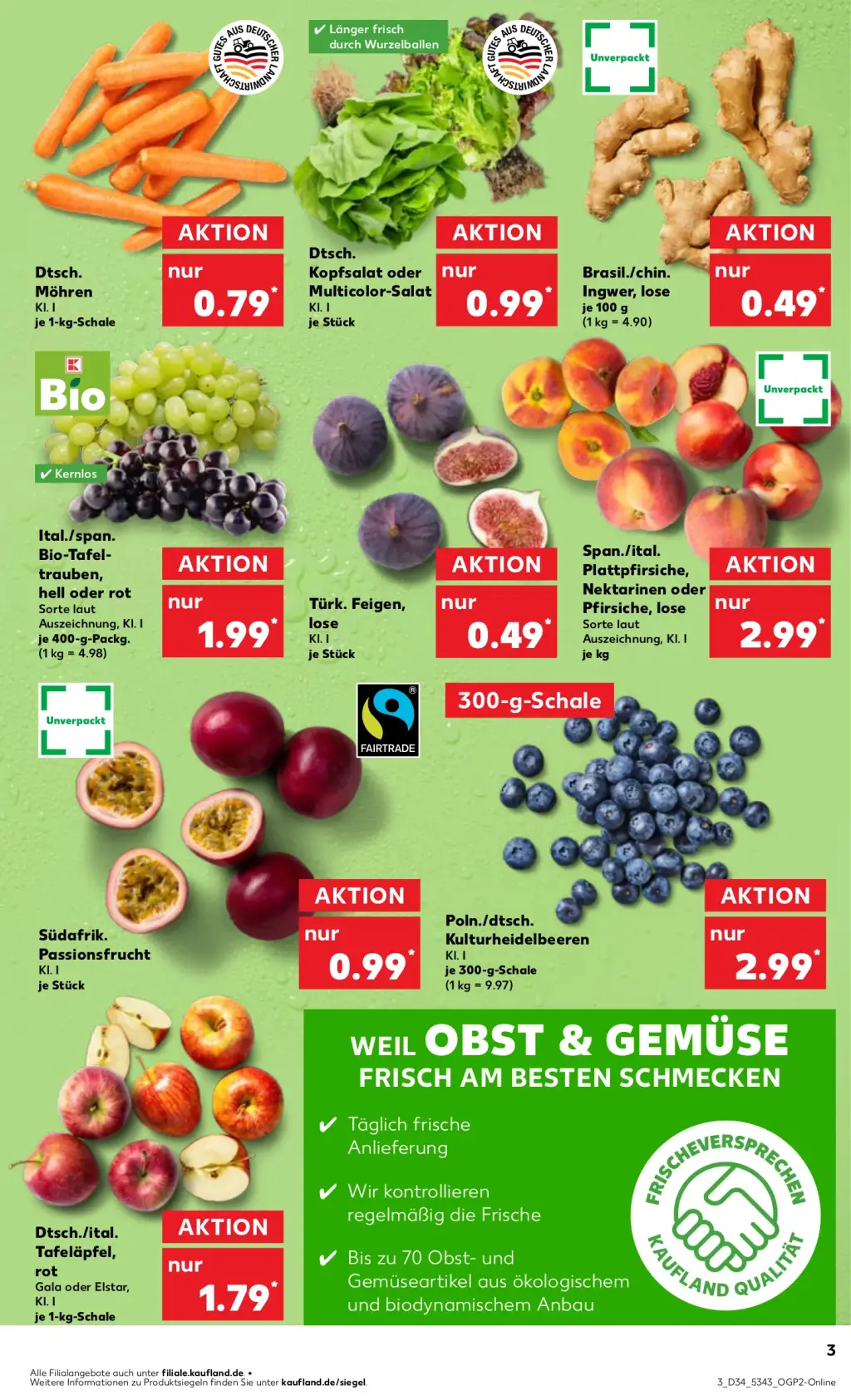 Kaufland Prospekt KW34 mit aktuellen Angeboten und attraktiven Rabatten – günstige Lebensmittel, Sparen Sie bei Kaufland Prospekt diese Woche!