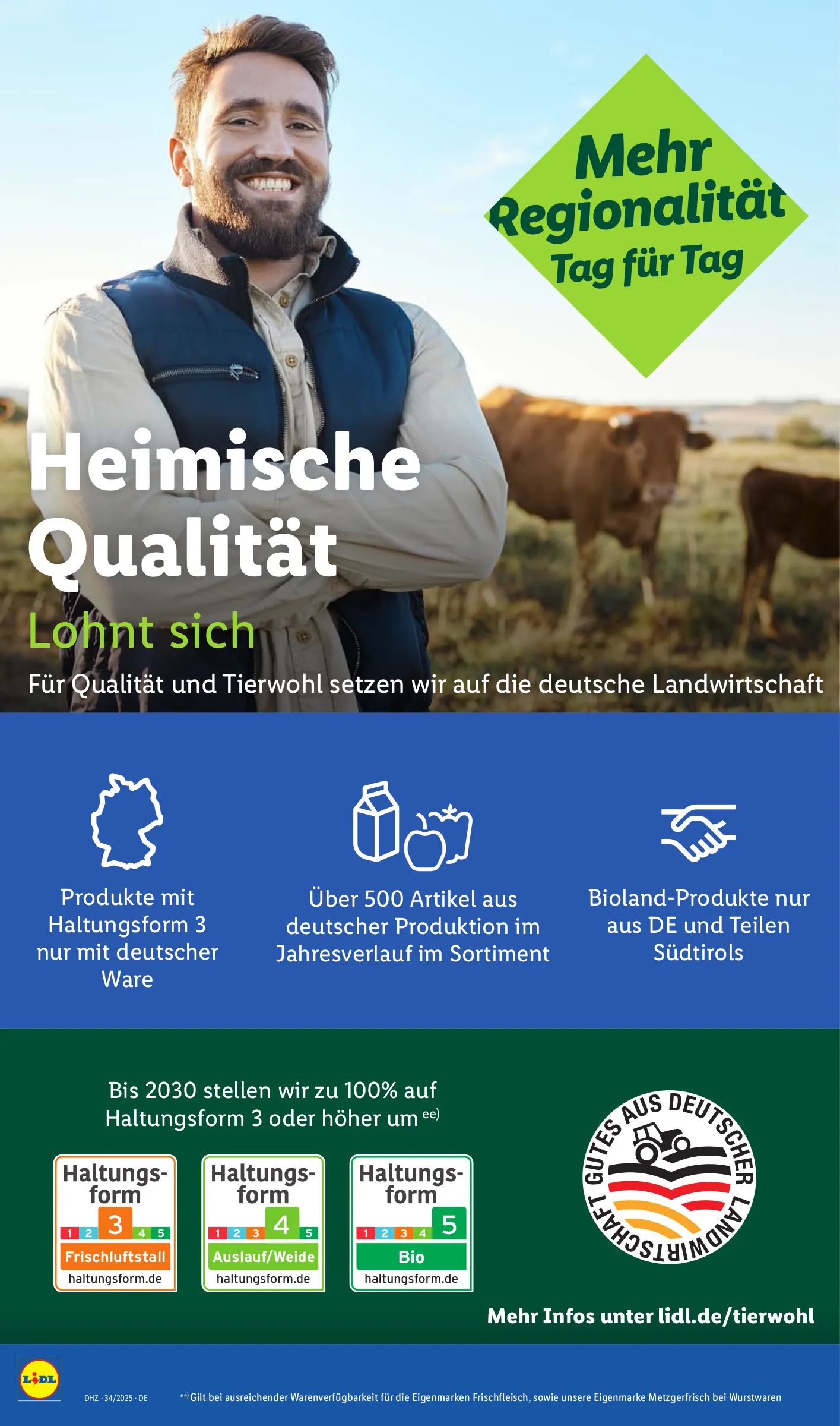 Lidl Prospekt KW34 mit aktuellen Angeboten und attraktiven Rabatten – günstige Lebensmittel, Sparen Sie bei Lidl Prospekt diese Woche!