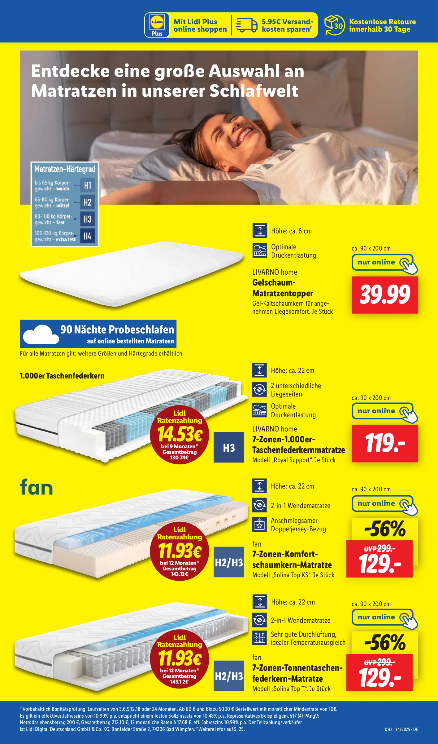 Lidl Prospekt KW34 mit aktuellen Angeboten und attraktiven Rabatten – günstige Lebensmittel, Sparen Sie bei Lidl Prospekt diese Woche!