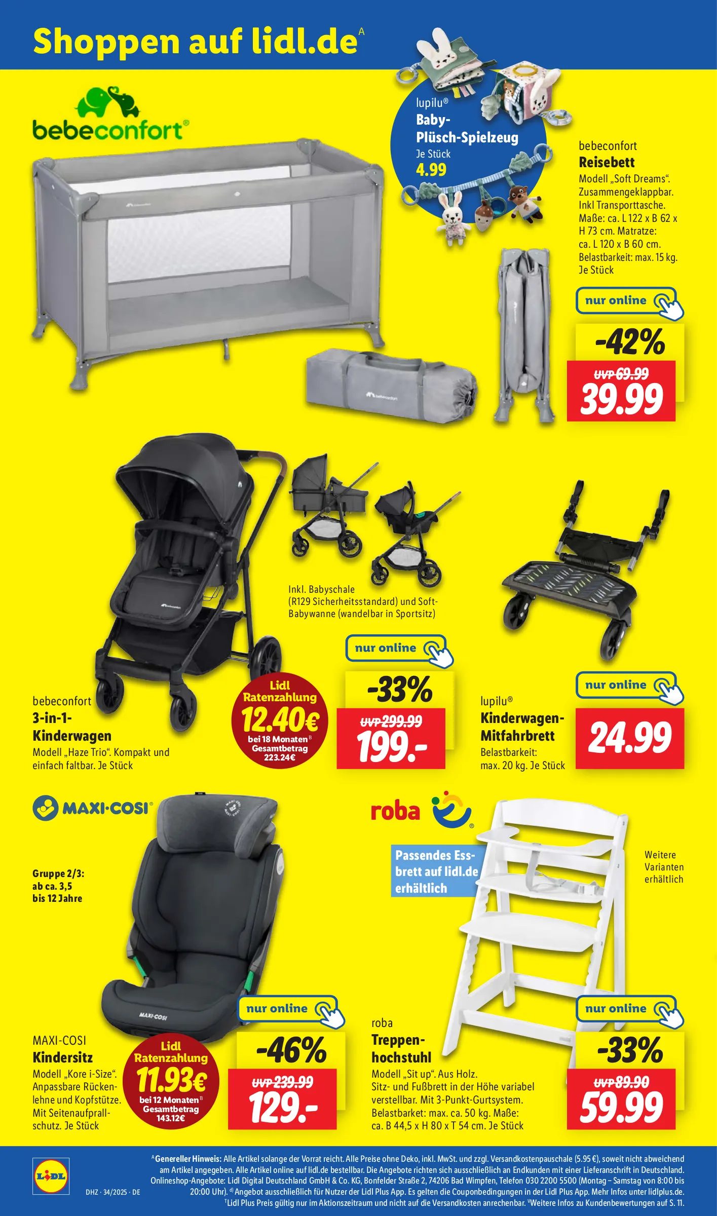 Lidl Prospekt KW34 mit aktuellen Angeboten und attraktiven Rabatten – günstige Lebensmittel, Sparen Sie bei Lidl Prospekt diese Woche!