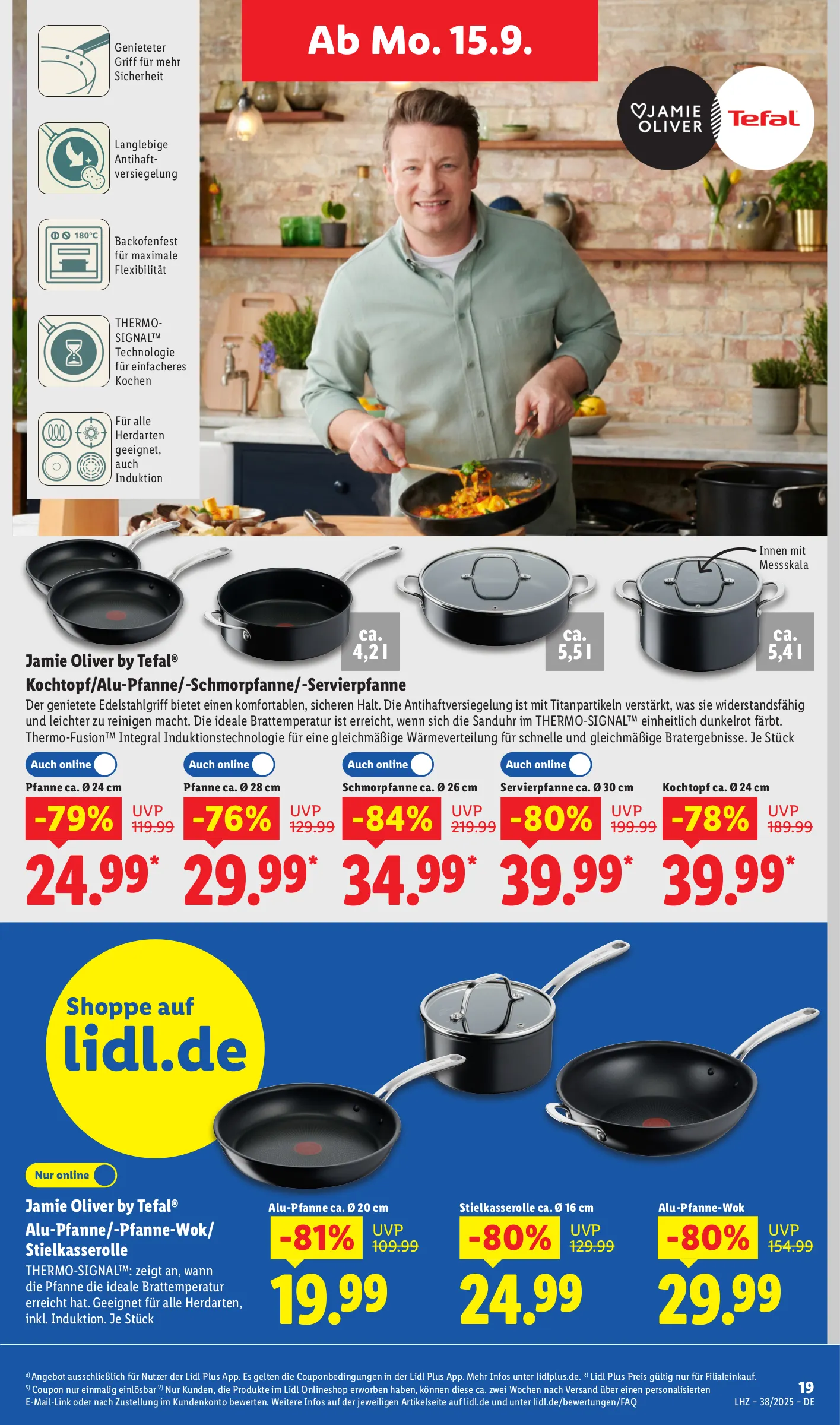 Lidl Prospekt KW38 mit aktuellen Angeboten und attraktiven Rabatten – günstige Lebensmittel, Sparen Sie bei Lidl Prospekt diese Woche!