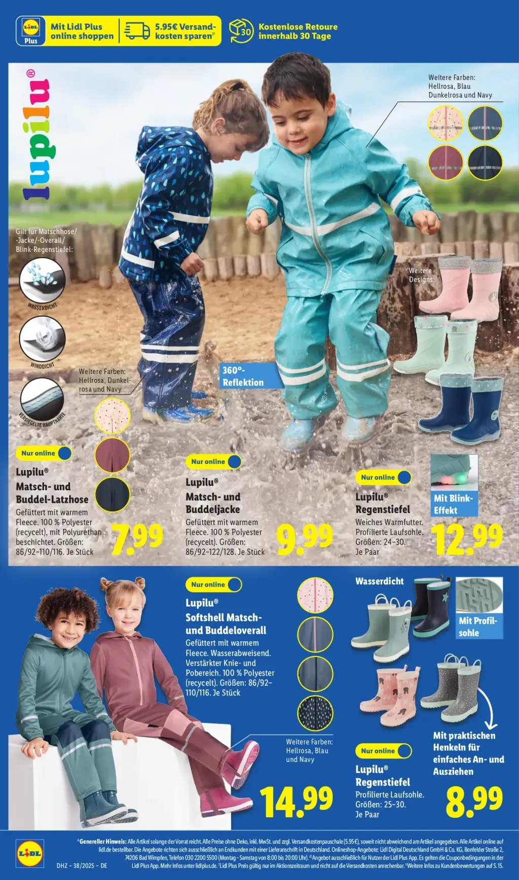 Lidl Prospekt KW38 mit aktuellen Angeboten und attraktiven Rabatten – günstige Lebensmittel, Sparen Sie bei Lidl Prospekt diese Woche!
