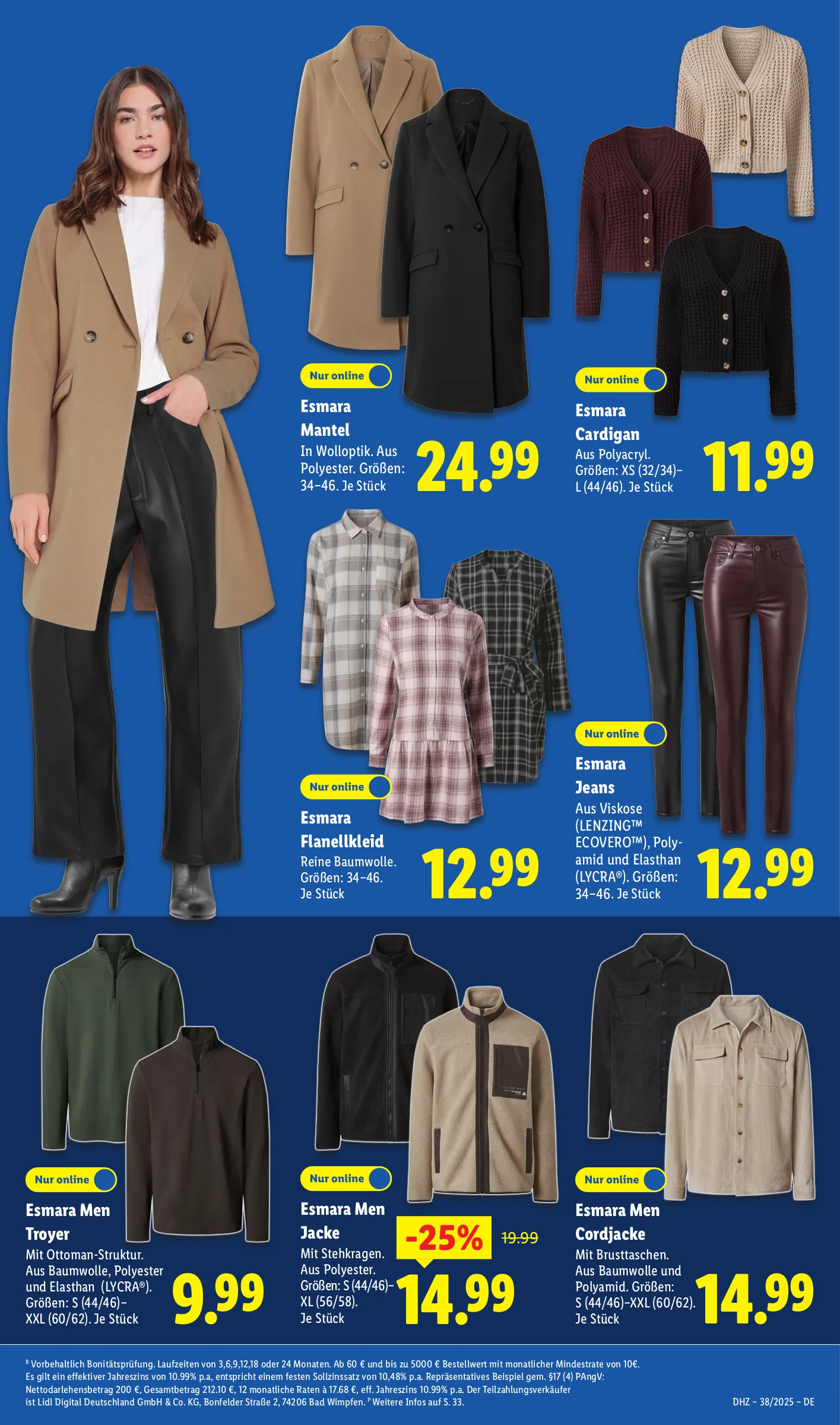 Lidl Prospekt KW38 mit aktuellen Angeboten und attraktiven Rabatten – günstige Lebensmittel, Sparen Sie bei Lidl Prospekt diese Woche!
