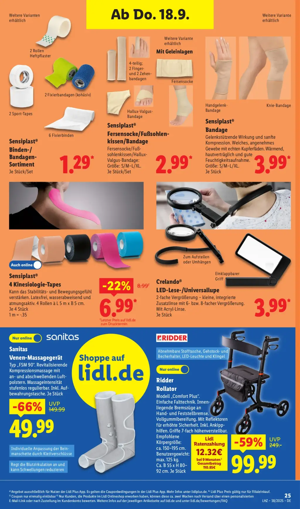Lidl Prospekt KW38 mit aktuellen Angeboten und attraktiven Rabatten – günstige Lebensmittel, Sparen Sie bei Lidl Prospekt diese Woche!