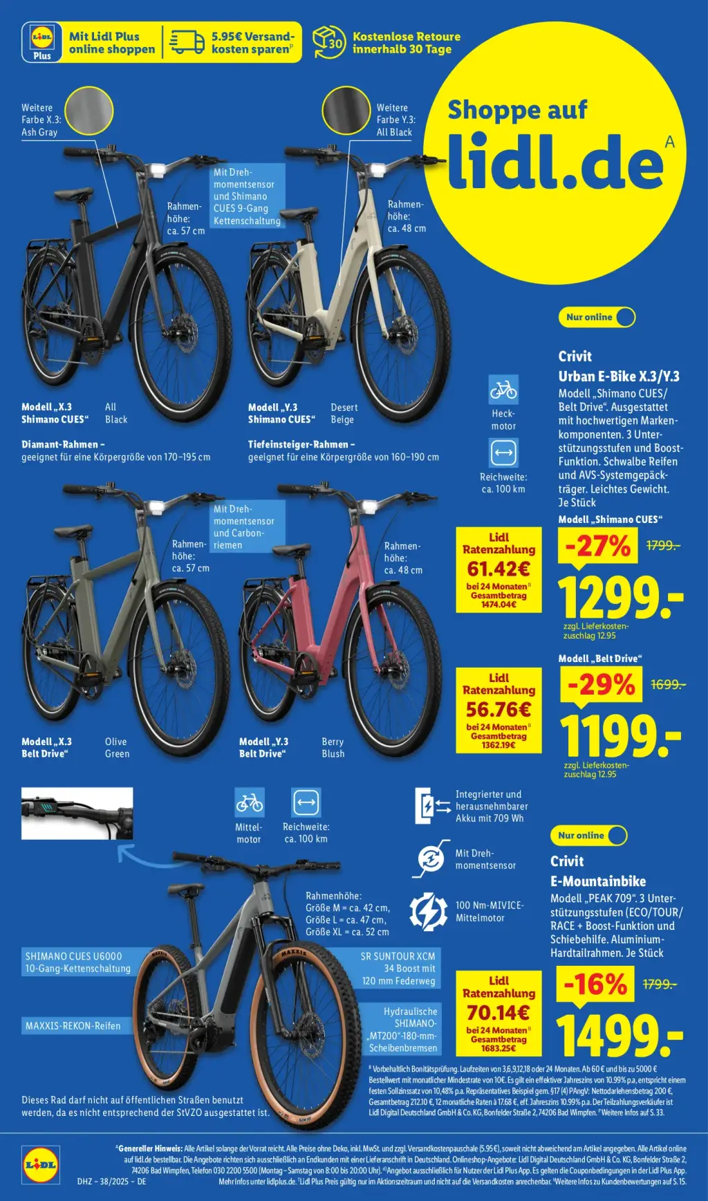 Lidl Prospekt KW38 mit aktuellen Angeboten und attraktiven Rabatten – günstige Lebensmittel, Sparen Sie bei Lidl Prospekt diese Woche!