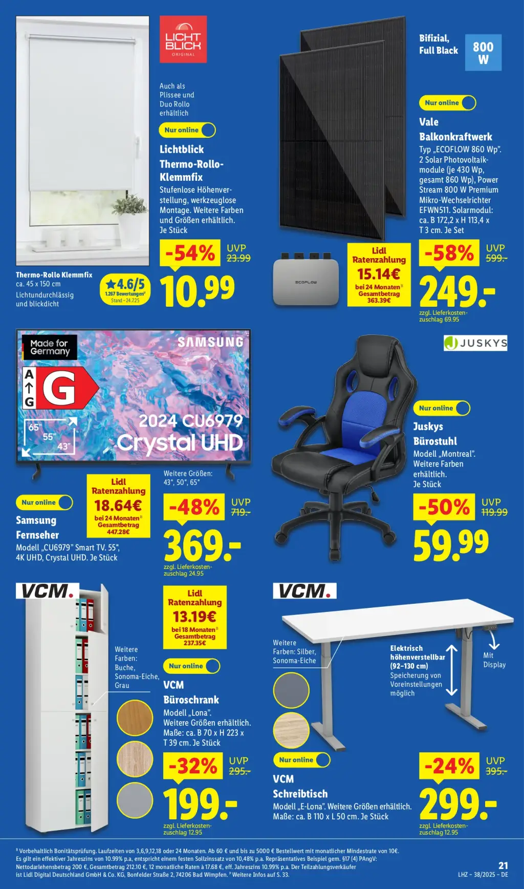 Lidl Prospekt KW38 mit aktuellen Angeboten und attraktiven Rabatten – günstige Lebensmittel, Sparen Sie bei Lidl Prospekt diese Woche!