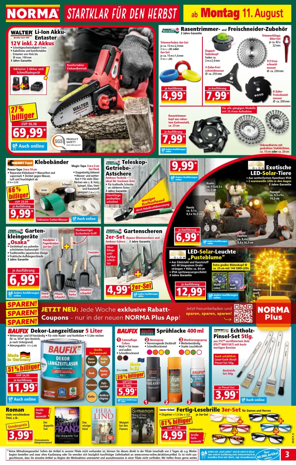 Norma Prospekt KW33 mit aktuellen Angeboten und attraktiven Rabatten – günstige Lebensmittel, Sparen Sie bei Norma Prospekt diese Woche!