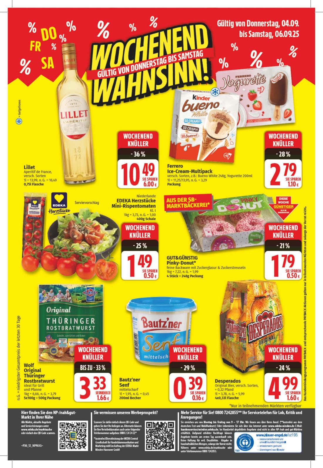 NP Prospekt KW36 mit aktuellen Angeboten und attraktiven Rabatten – günstige Lebensmittel, Sparen Sie bei NP Prospekt diese Woche!