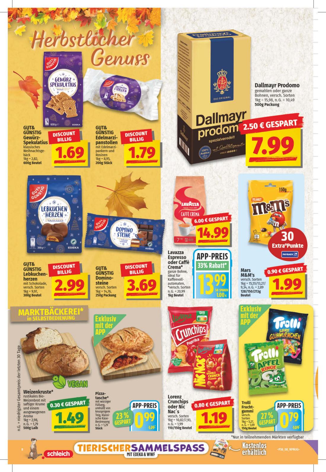 NP Prospekt KW36 mit aktuellen Angeboten und attraktiven Rabatten – günstige Lebensmittel, Sparen Sie bei NP Prospekt diese Woche!