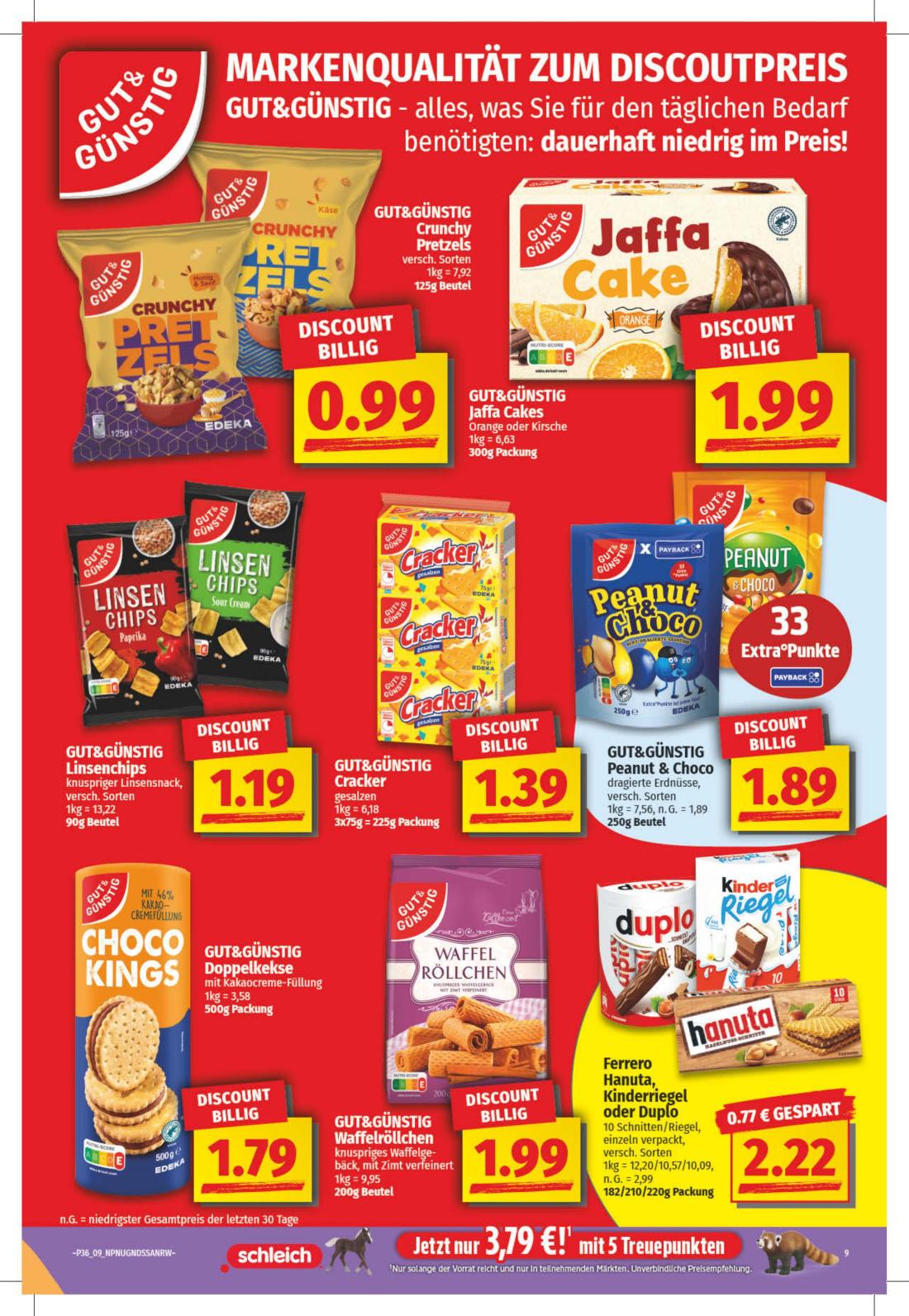 NP Prospekt KW36 mit aktuellen Angeboten und attraktiven Rabatten – günstige Lebensmittel, Sparen Sie bei NP Prospekt diese Woche!