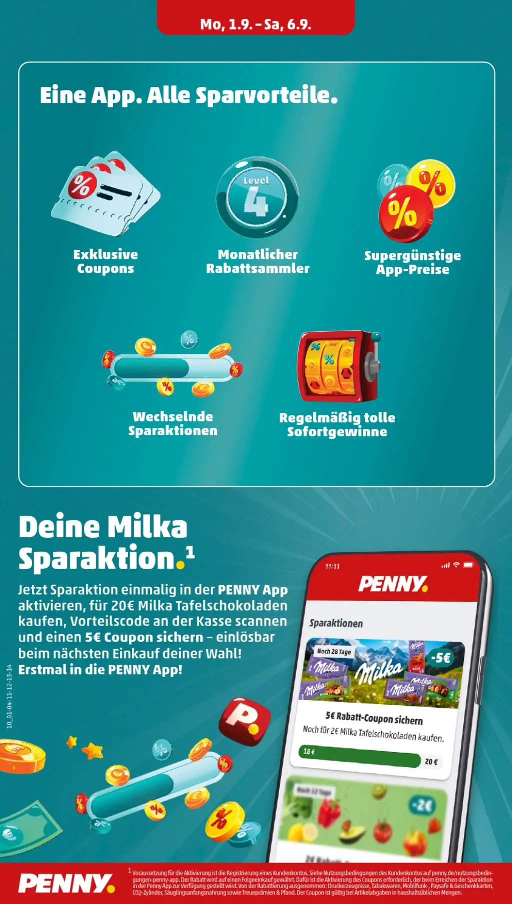 PENNY Prospekt KW36 mit aktuellen Angeboten und attraktiven Rabatten – günstige Lebensmittel, Sparen Sie bei PENNY Prospekt diese Woche!